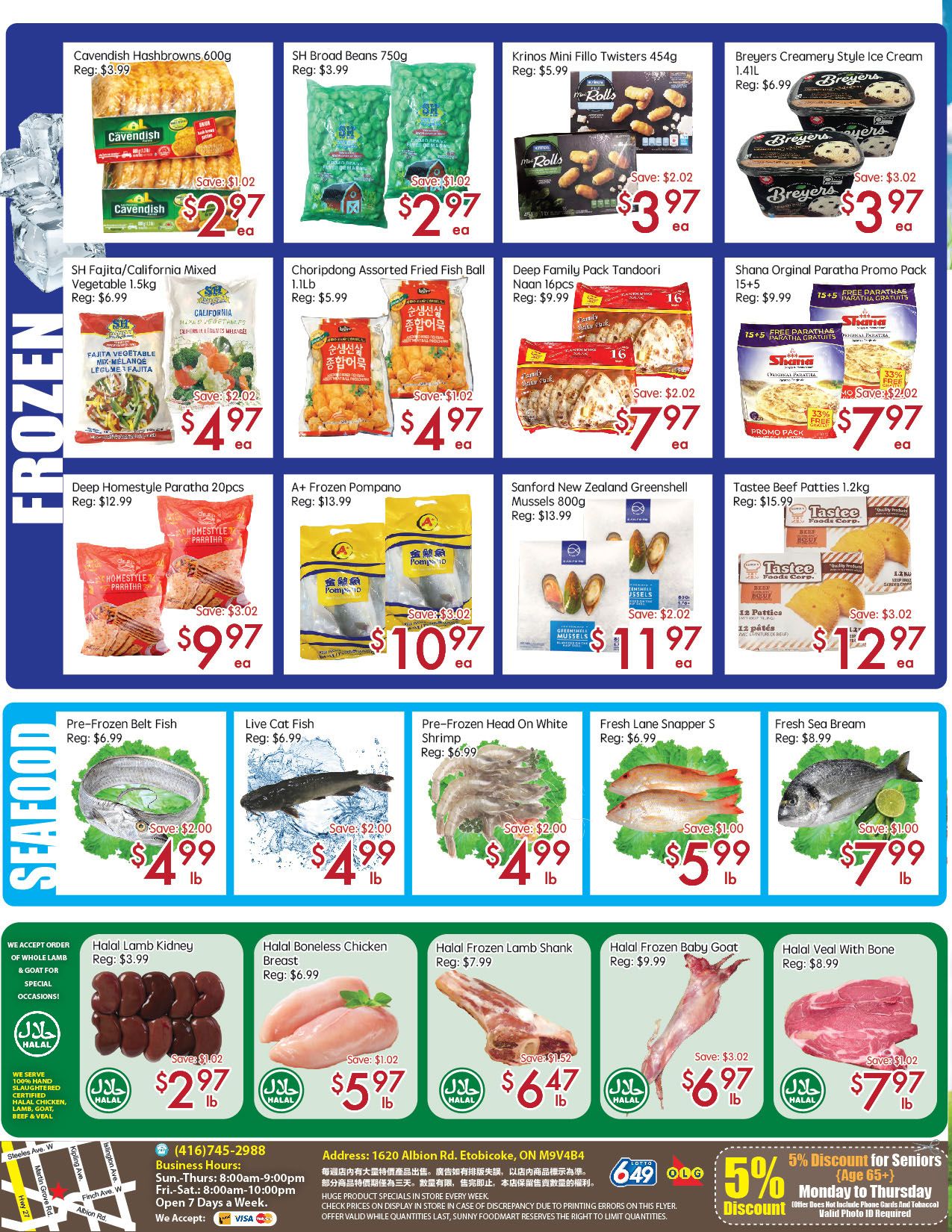 Sunny Foodmart (Etobicoke) Flyer October 23 to 29