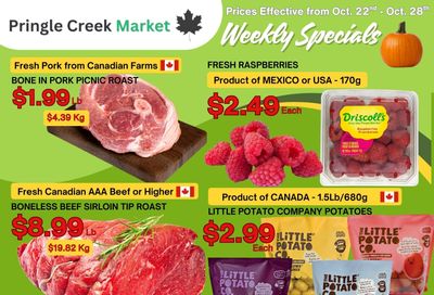 Pringle Creek Market Flyer October 22 to 28