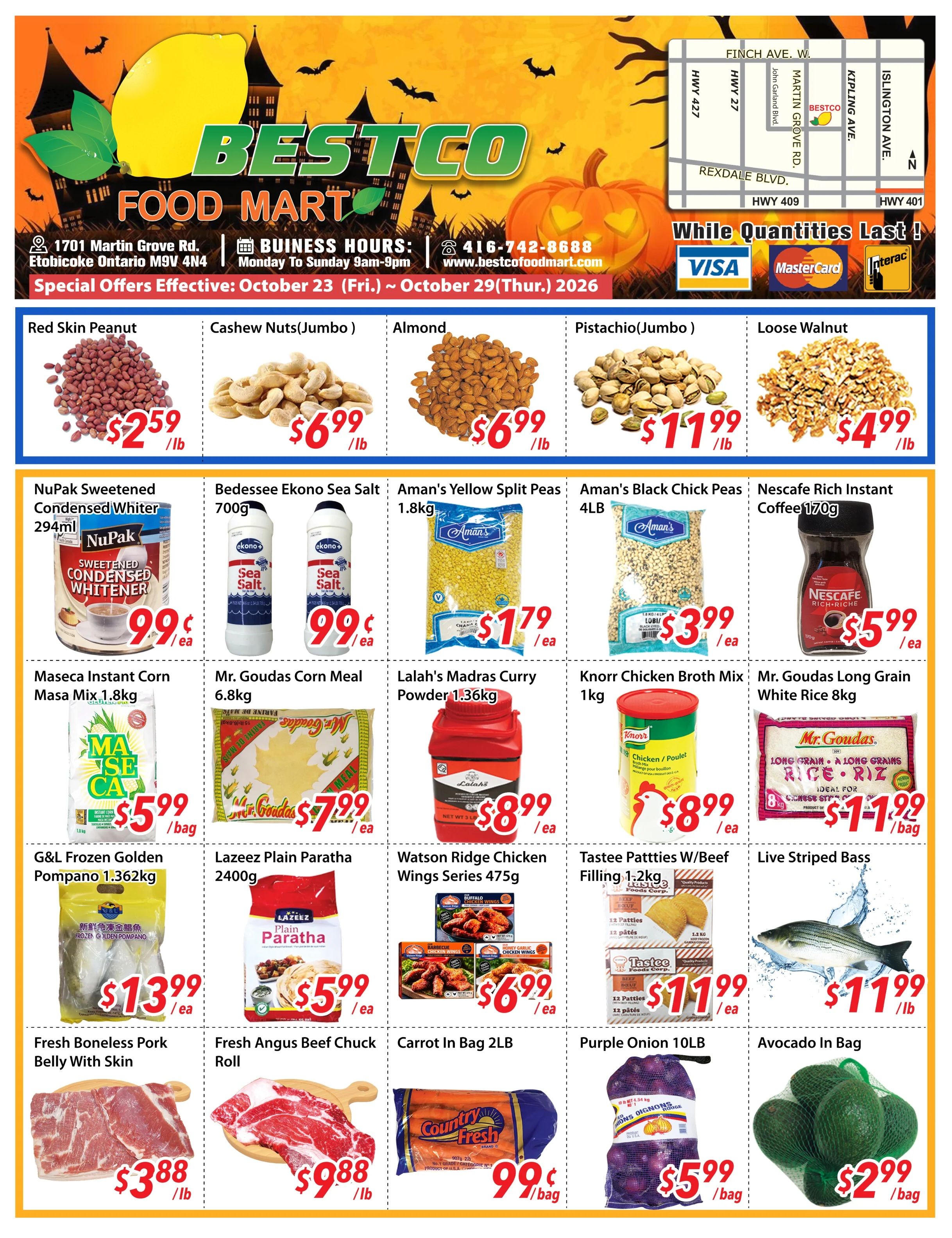 BestCo Food Mart (Etobicoke) Flyer October 23 to 29