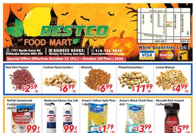 BestCo Food Mart (Etobicoke) Flyer October 23 to 29