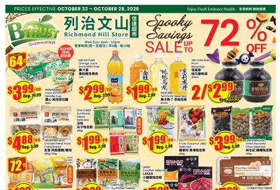 Btrust Supermarket (Richmond Hill) Flyer October 23 to 29