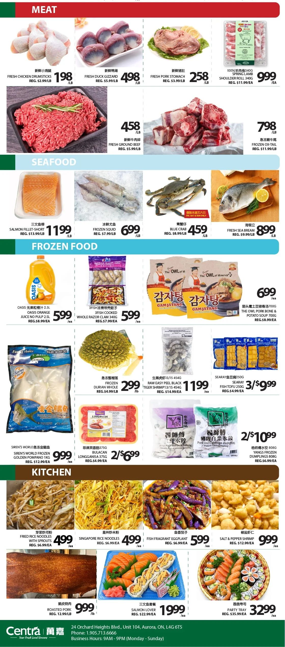 Centra Foods (Aurora) Flyer October 23 to 29