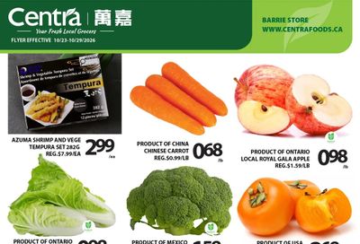 Centra Foods (Barrie) Flyer October 23 to 29