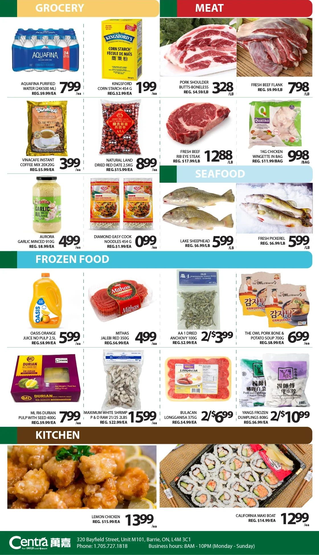 Centra Foods (Barrie) Flyer October 23 to 29