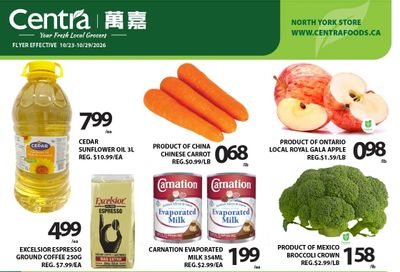 Centra Foods (North York) Flyer October 23 to 29