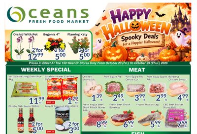 Oceans Fresh Food Market (Brampton) Flyer October 23 to 29