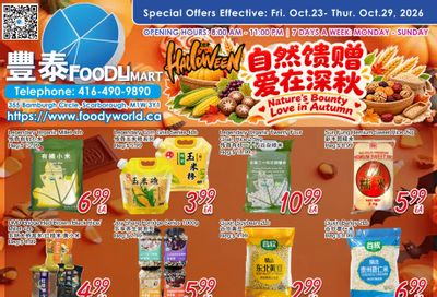 FoodyMart (Warden) Flyer October 23 to 29