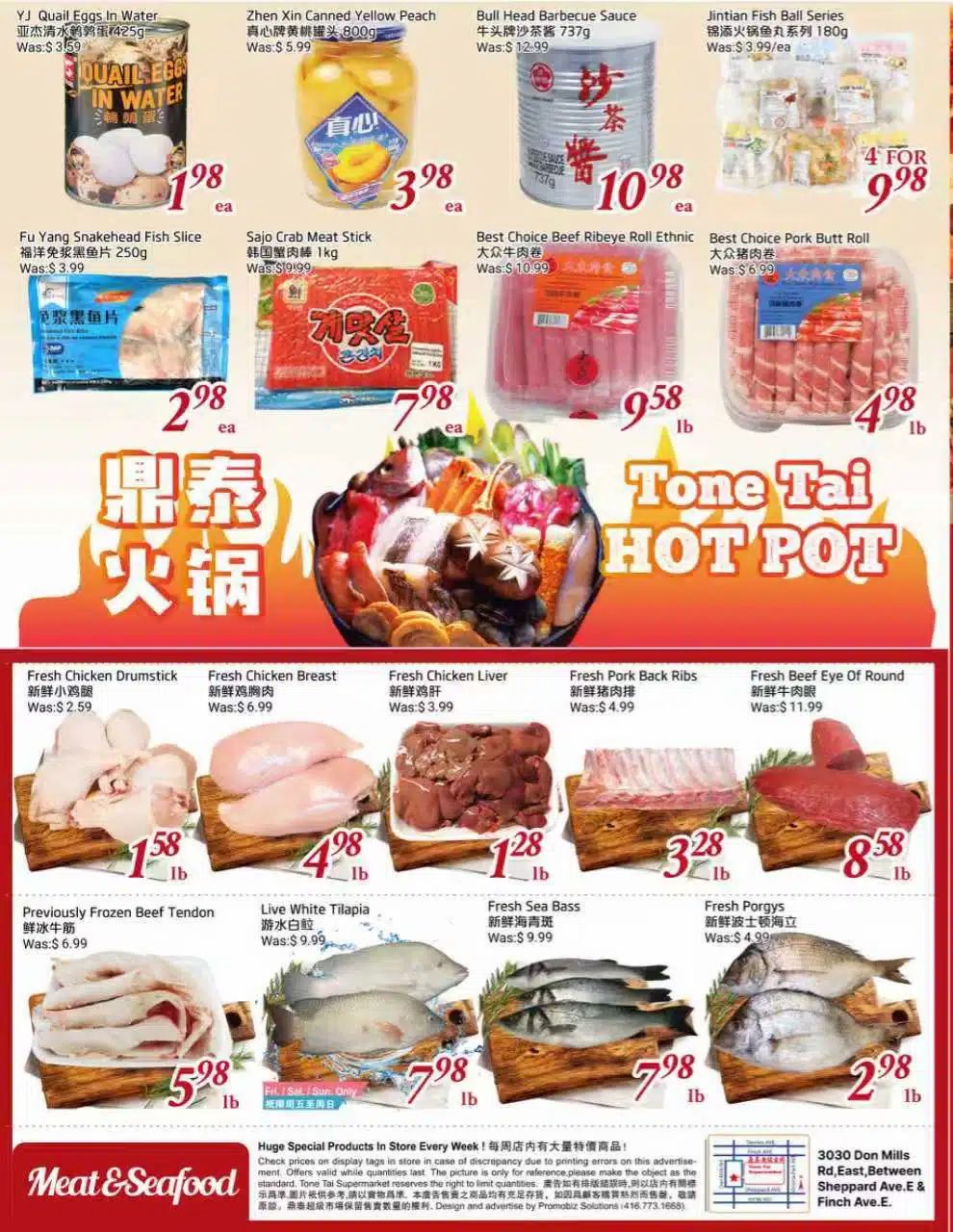 Tone Tai Supermarket Flyer October 23 to 29