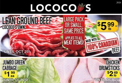 Lococo's Flyer October 23 to 27