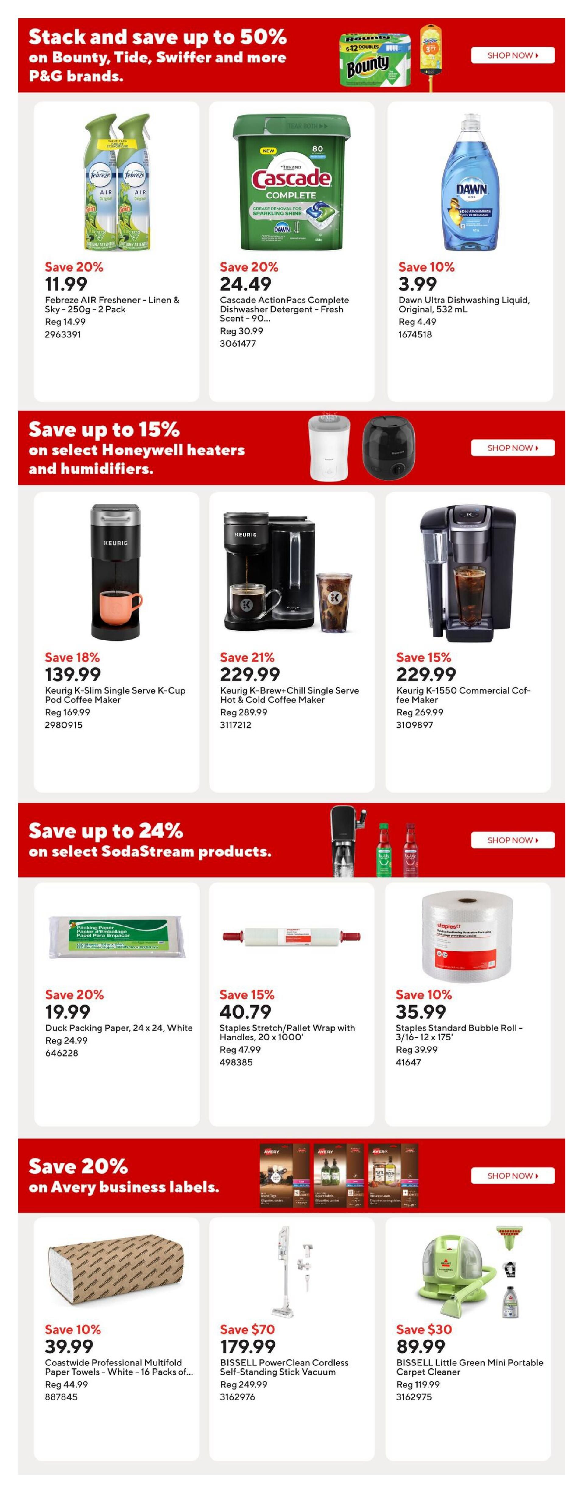 Staples Flyer October 23 to 29