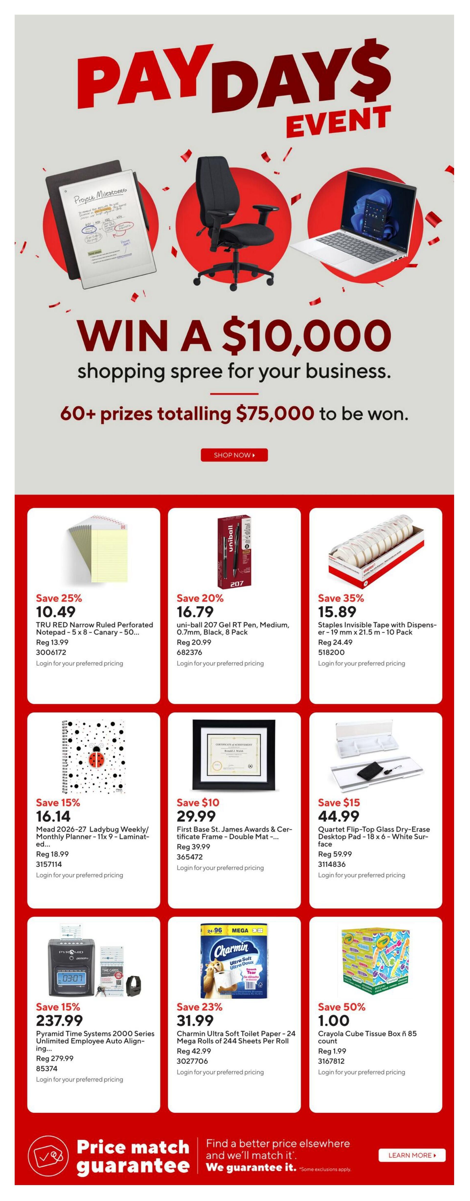 Staples Flyer October 23 to 29