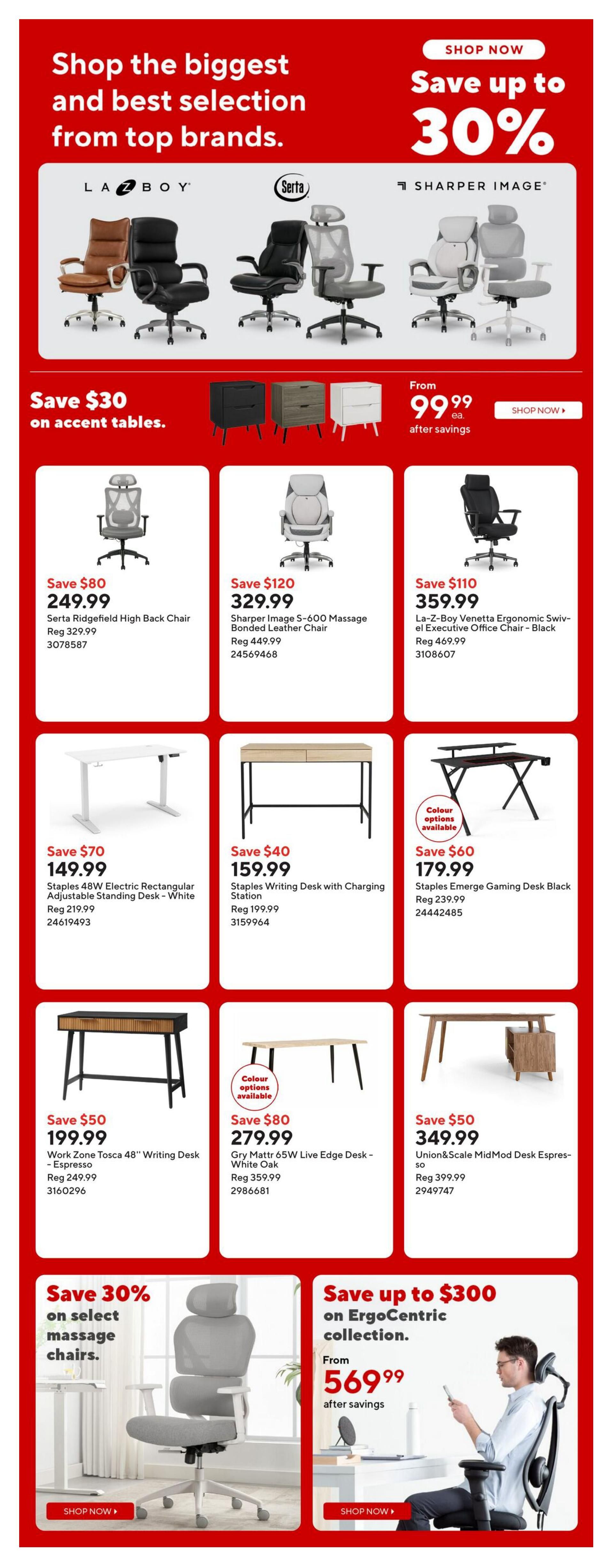 Staples Flyer October 23 to 29