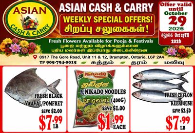 Asian Cash & Carry Flyer October 23 to 29