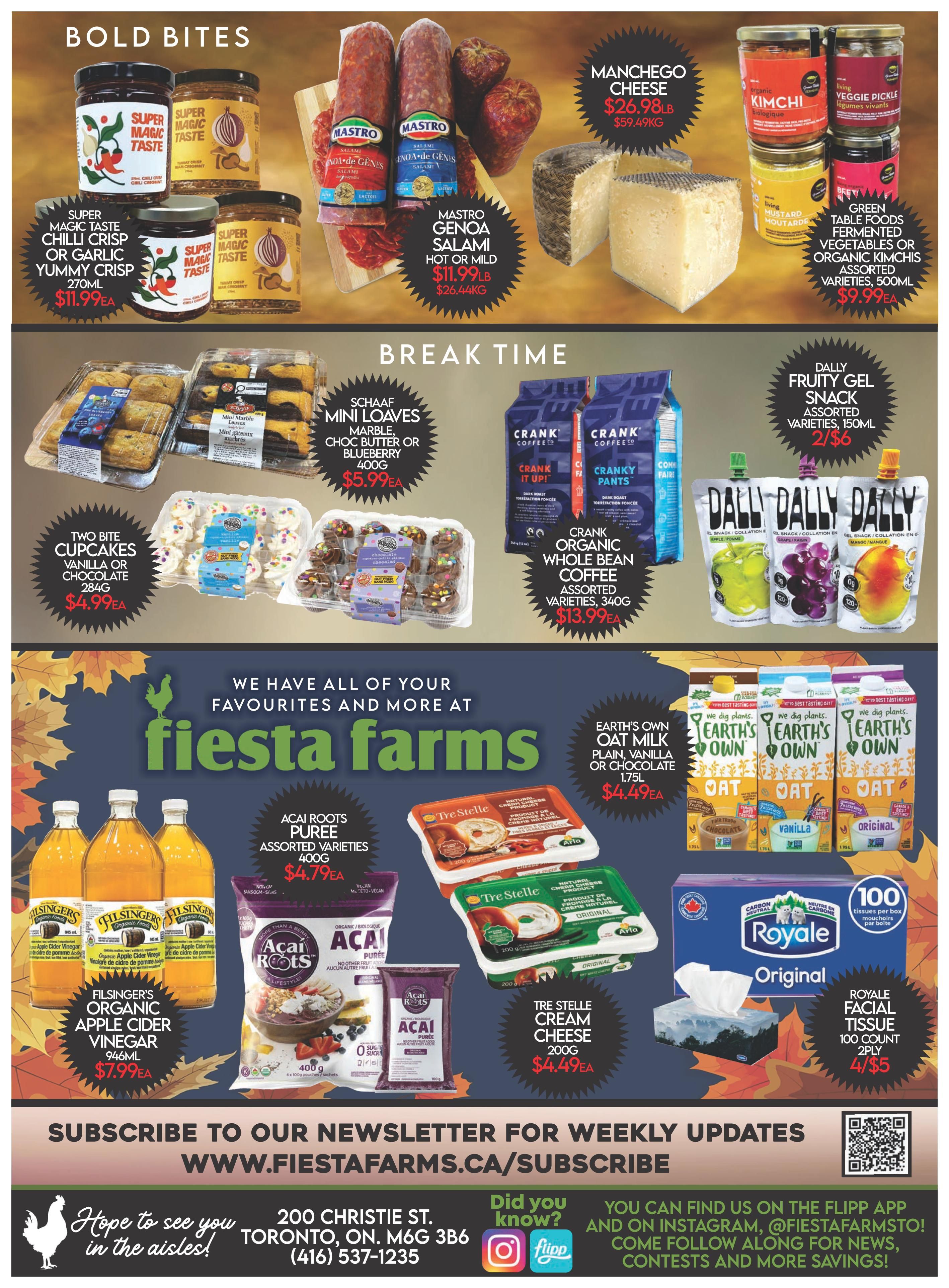 Fiesta Farms Flyer October 23 to 29