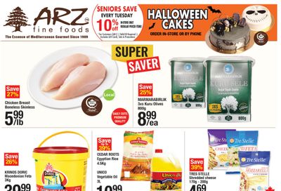 Arz Fine Foods Flyer October 23 to 29