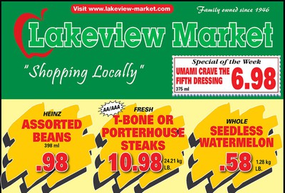 Lakeview Market Flyer July 27 to August 2