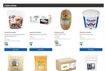 Costco Business Centre Instant Savings Flyer October 26 to November 8