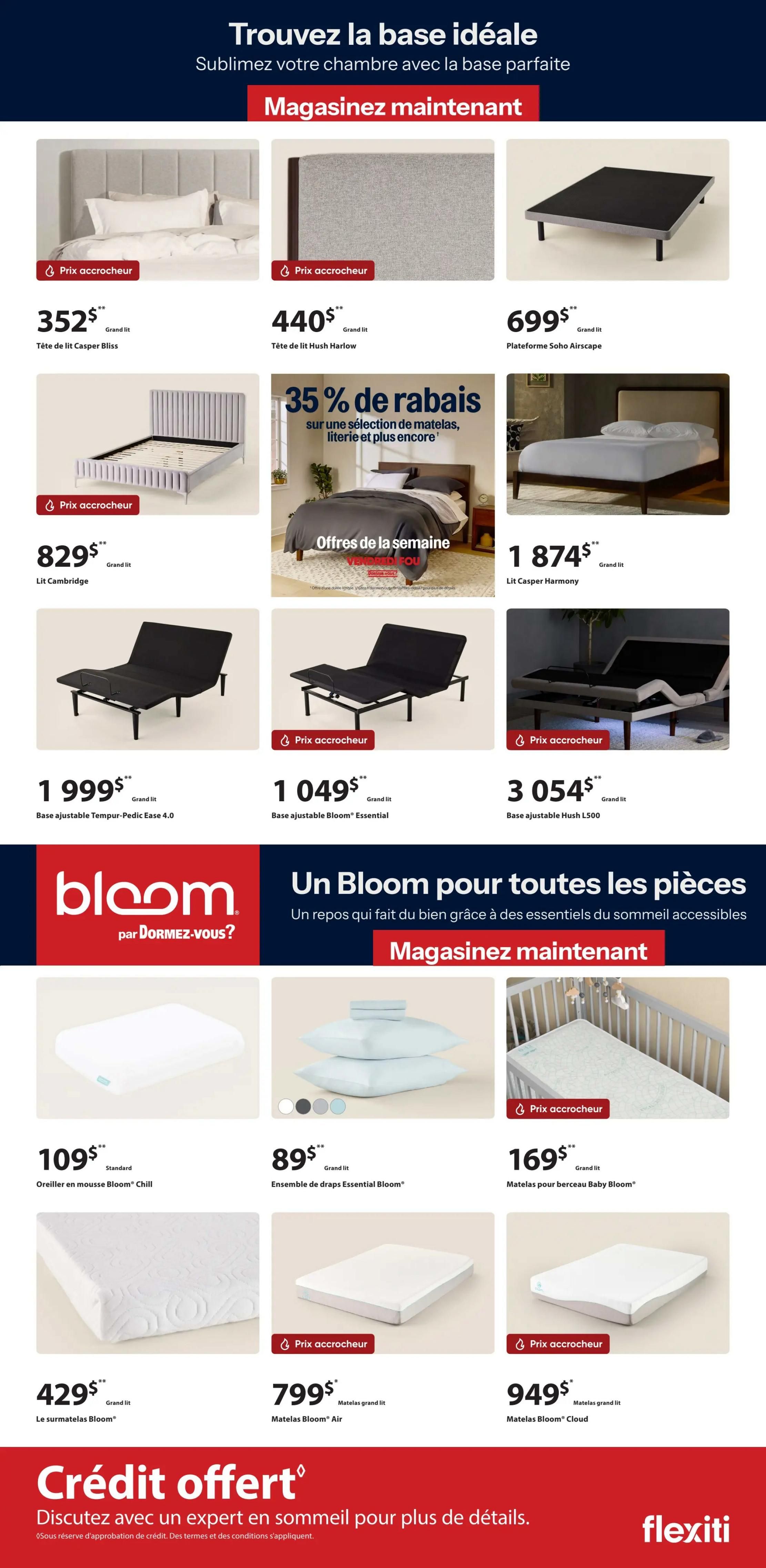 Dormez-vous Flyer October 28 to November 3