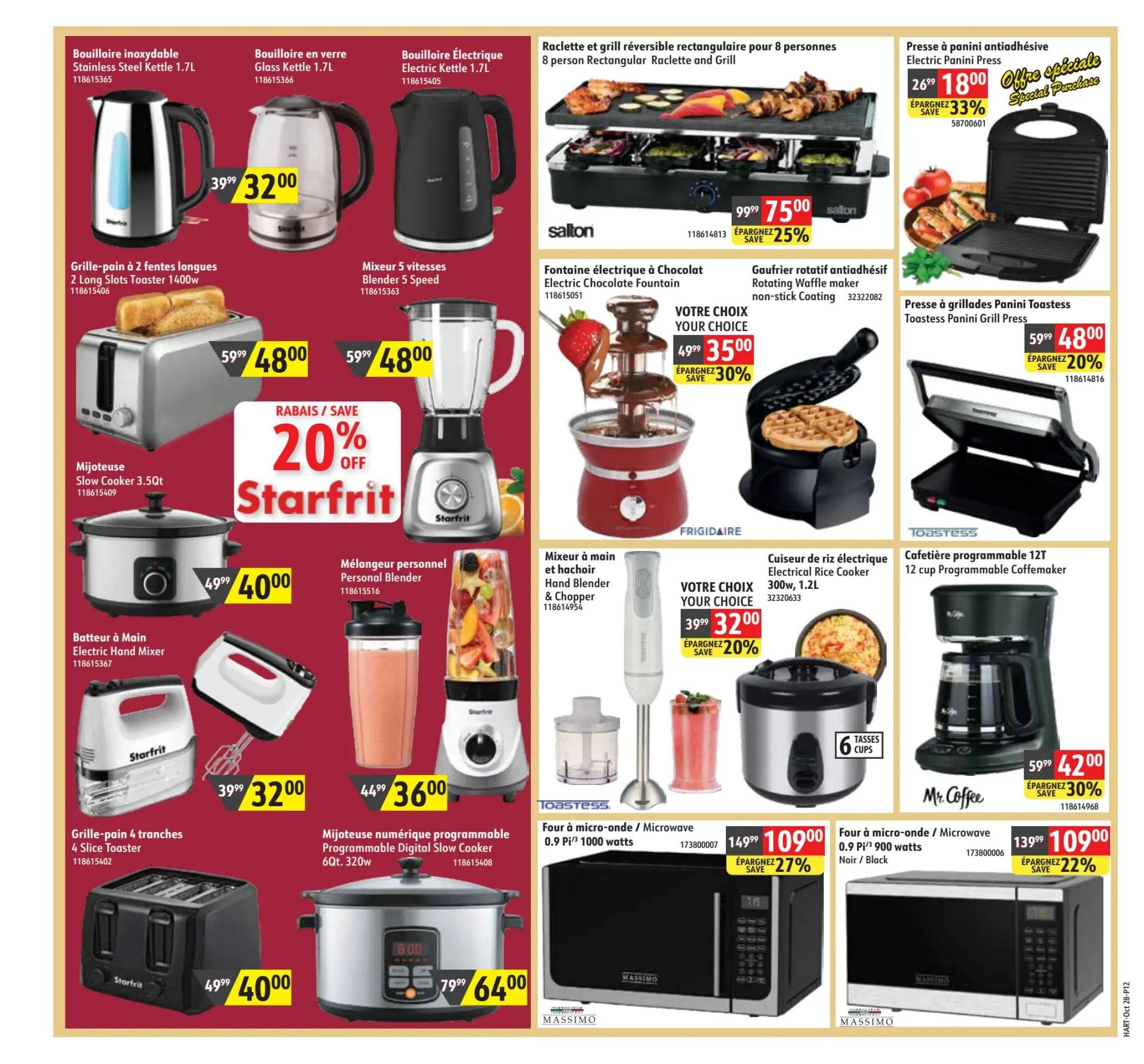 Hart Stores Flyer October 28 to November 10
