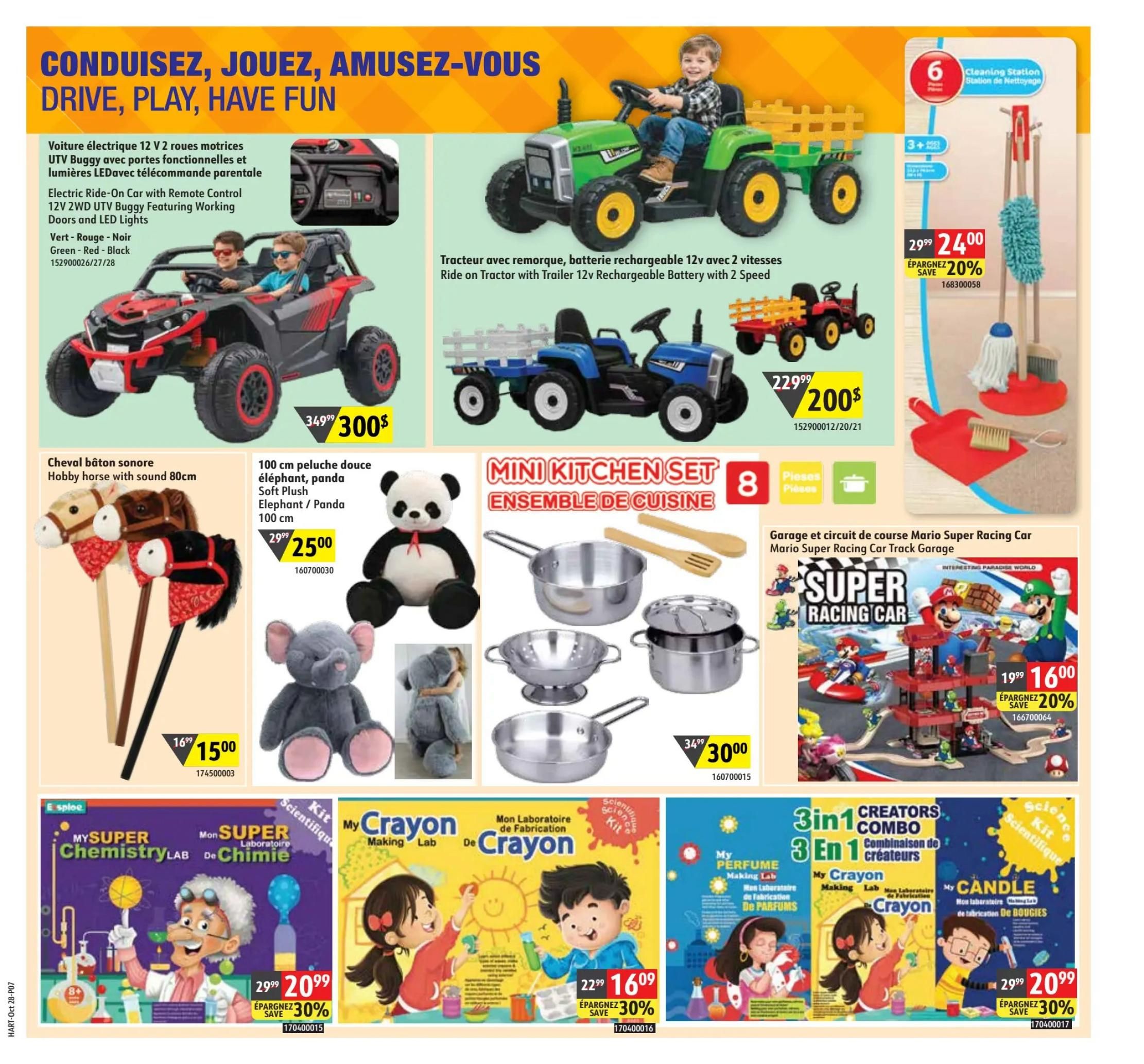 Hart Stores Flyer October 28 to November 10
