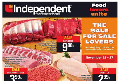 Independent Grocer (ON) Flyer November 21 to 27