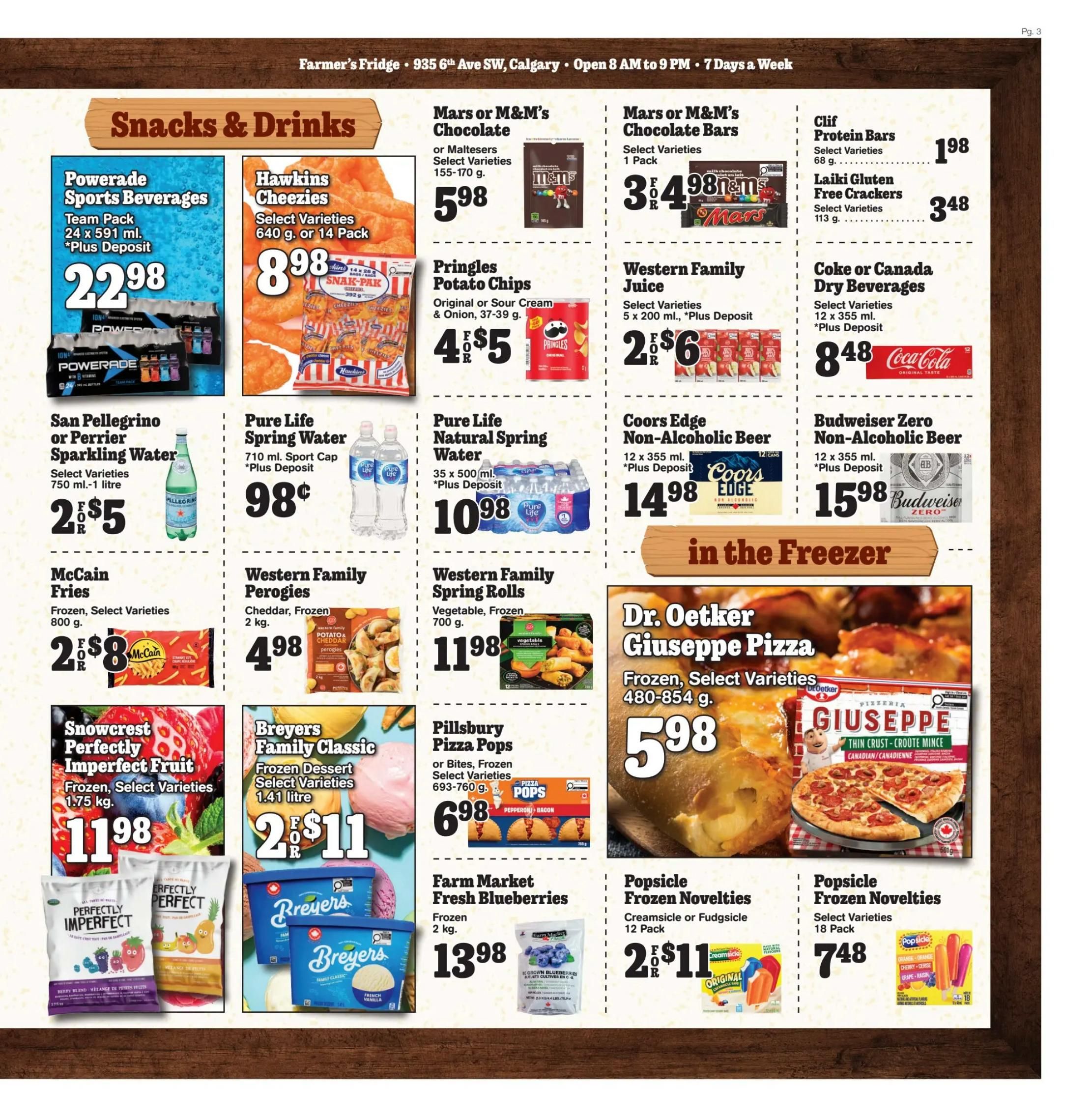 Farmer’s Fridge Flyer October 20 to 26