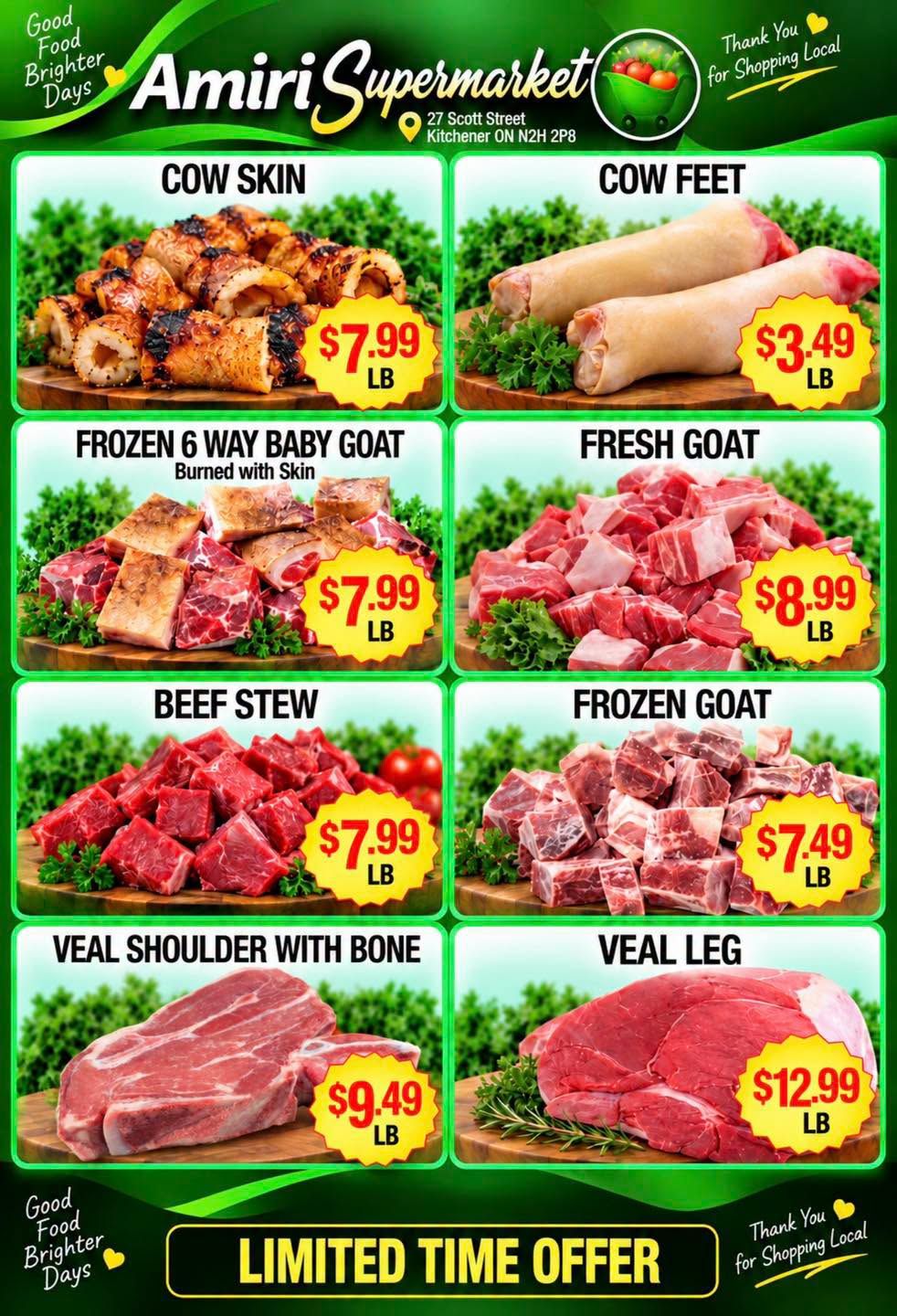 Amiri Supermarket Flyer October 23 to 29
