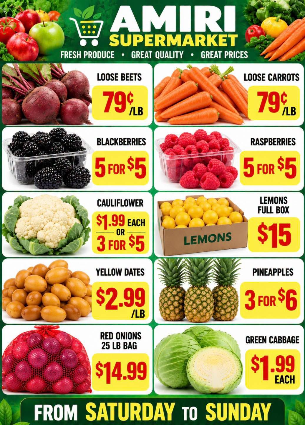 Amiri Supermarket Flyer October 23 to 29