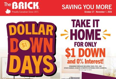 The Brick Flyer October 27 to November 1