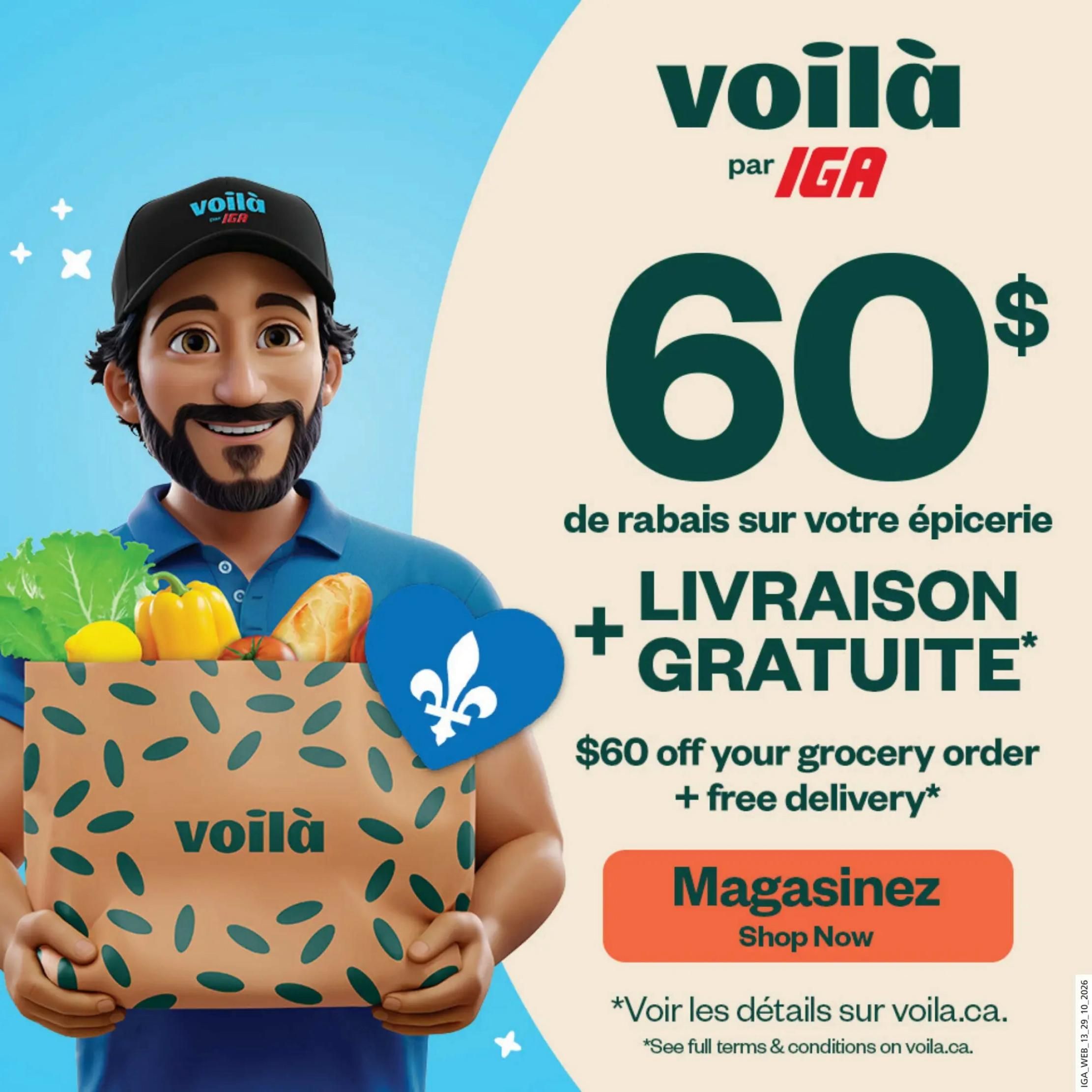 IGA (QC) Flyer October 29 to November 4