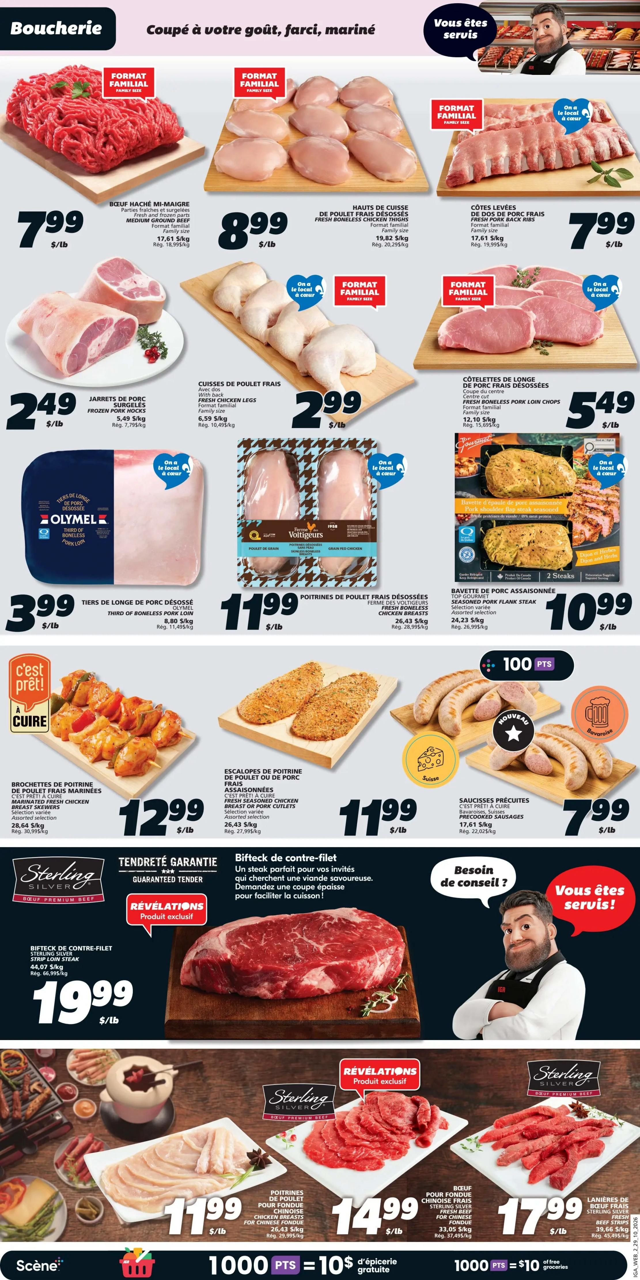 IGA (QC) Flyer October 29 to November 4