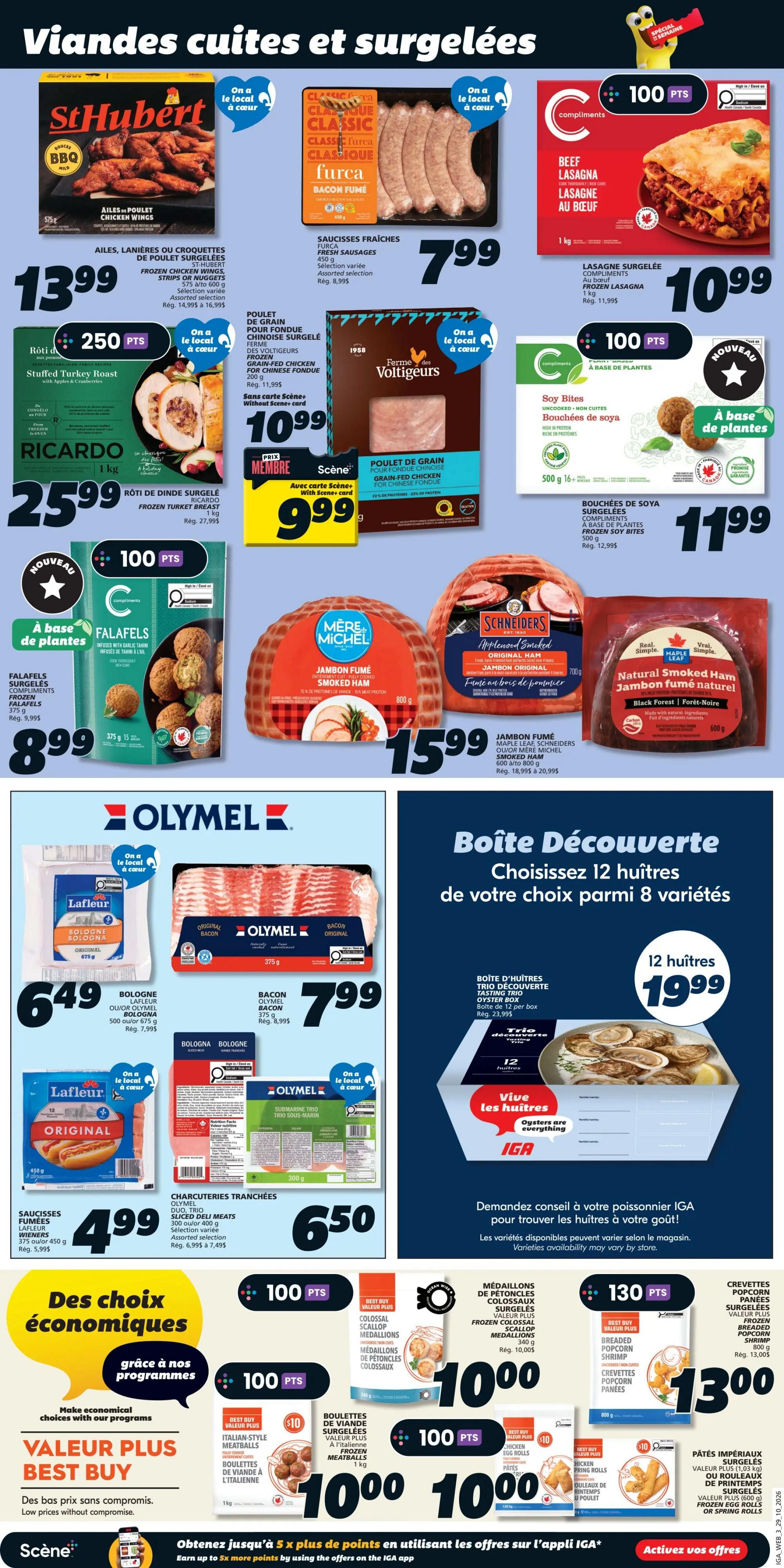 IGA (QC) Flyer October 29 to November 4