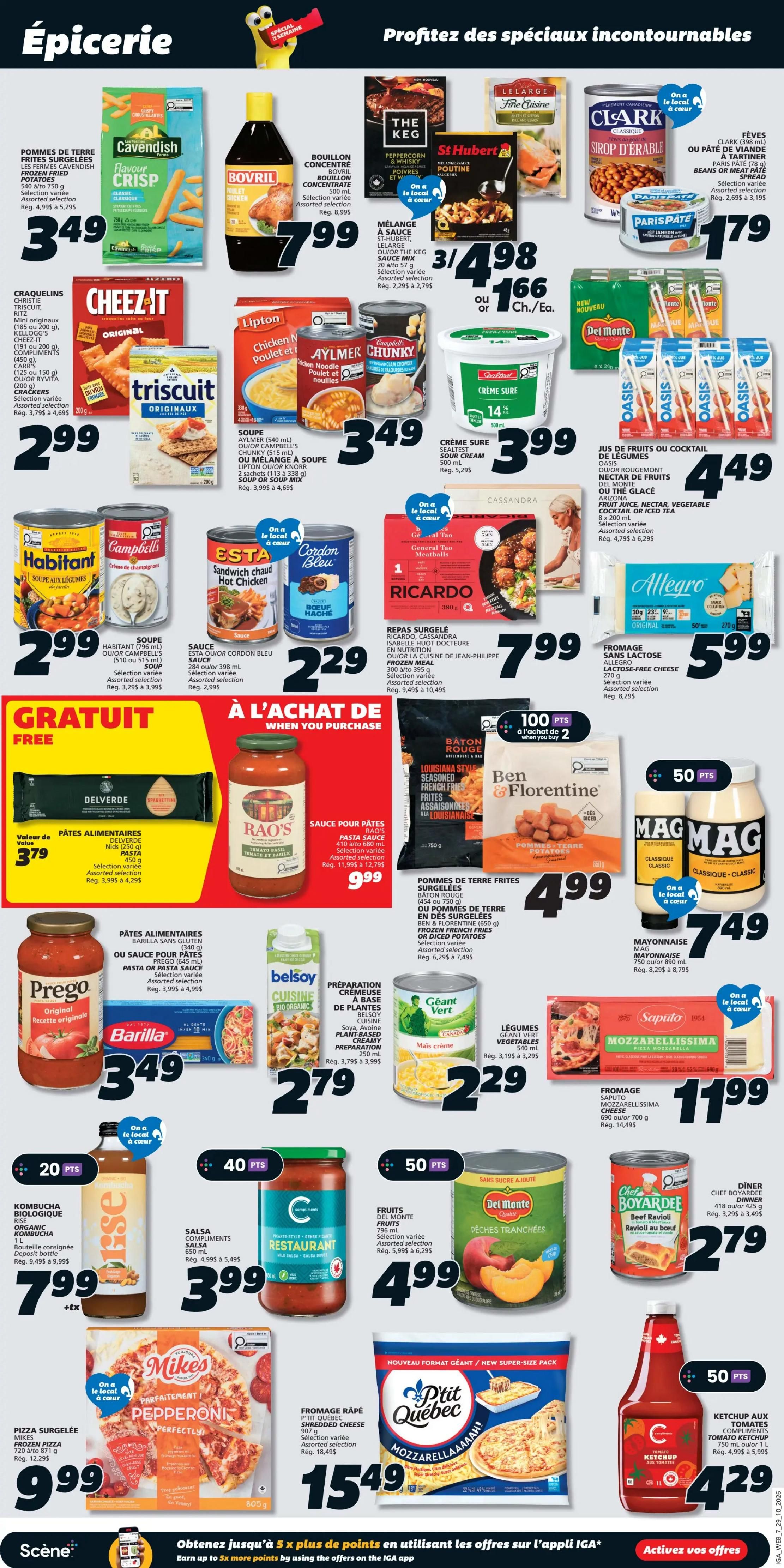 IGA (QC) Flyer October 29 to November 4