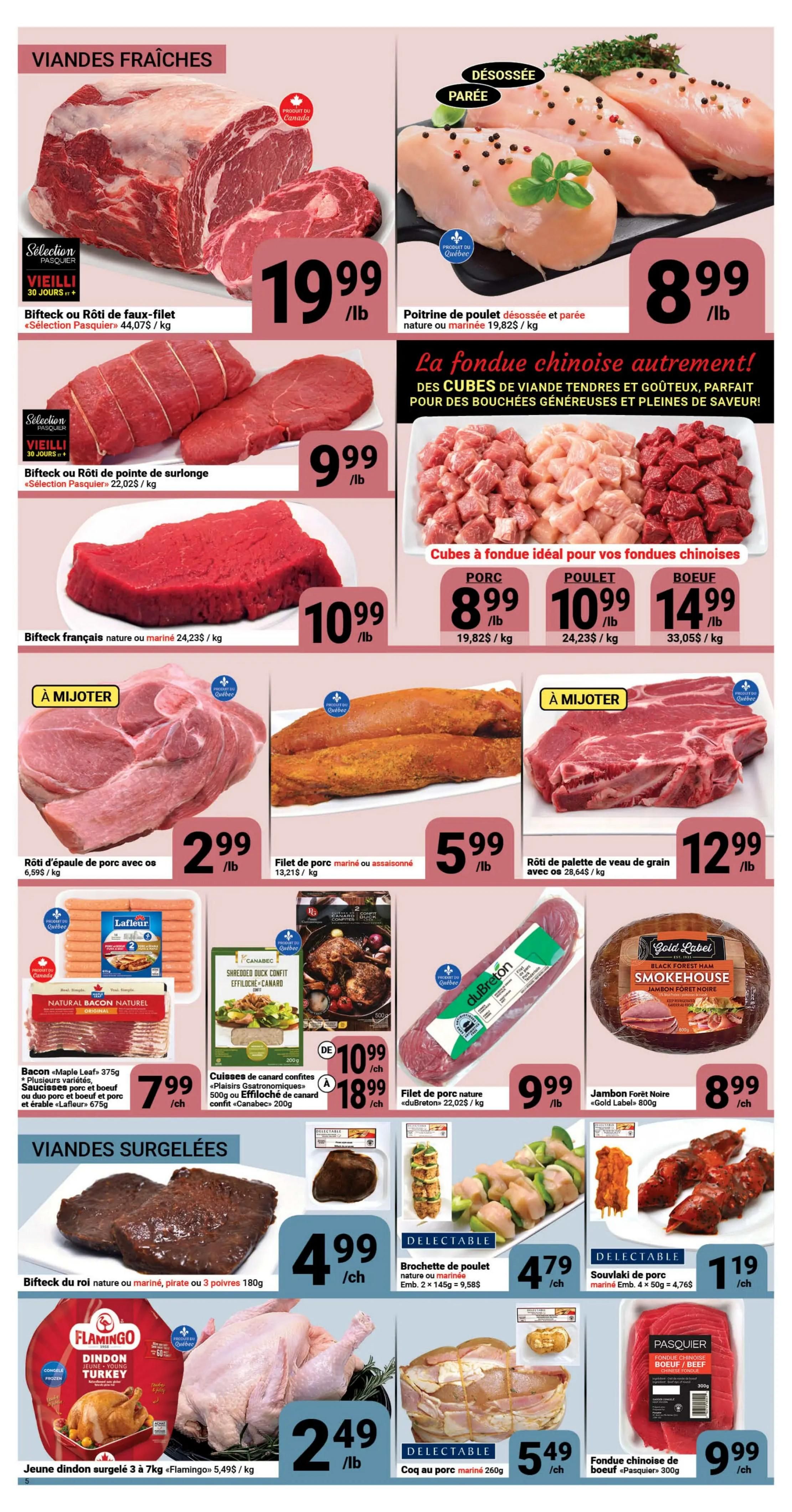 Pasquier Flyer October 29 to November 4
