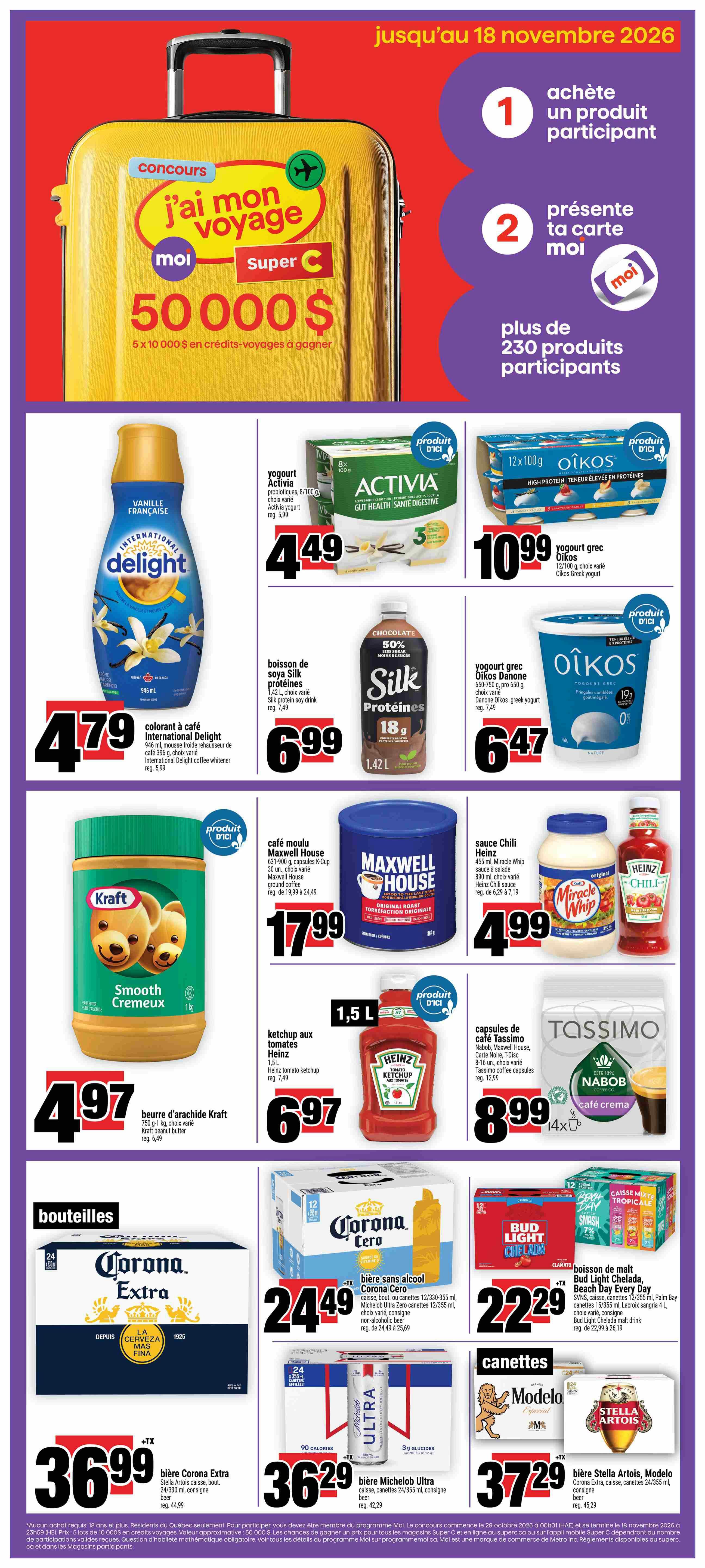 Super C Flyer October 29 to November 4