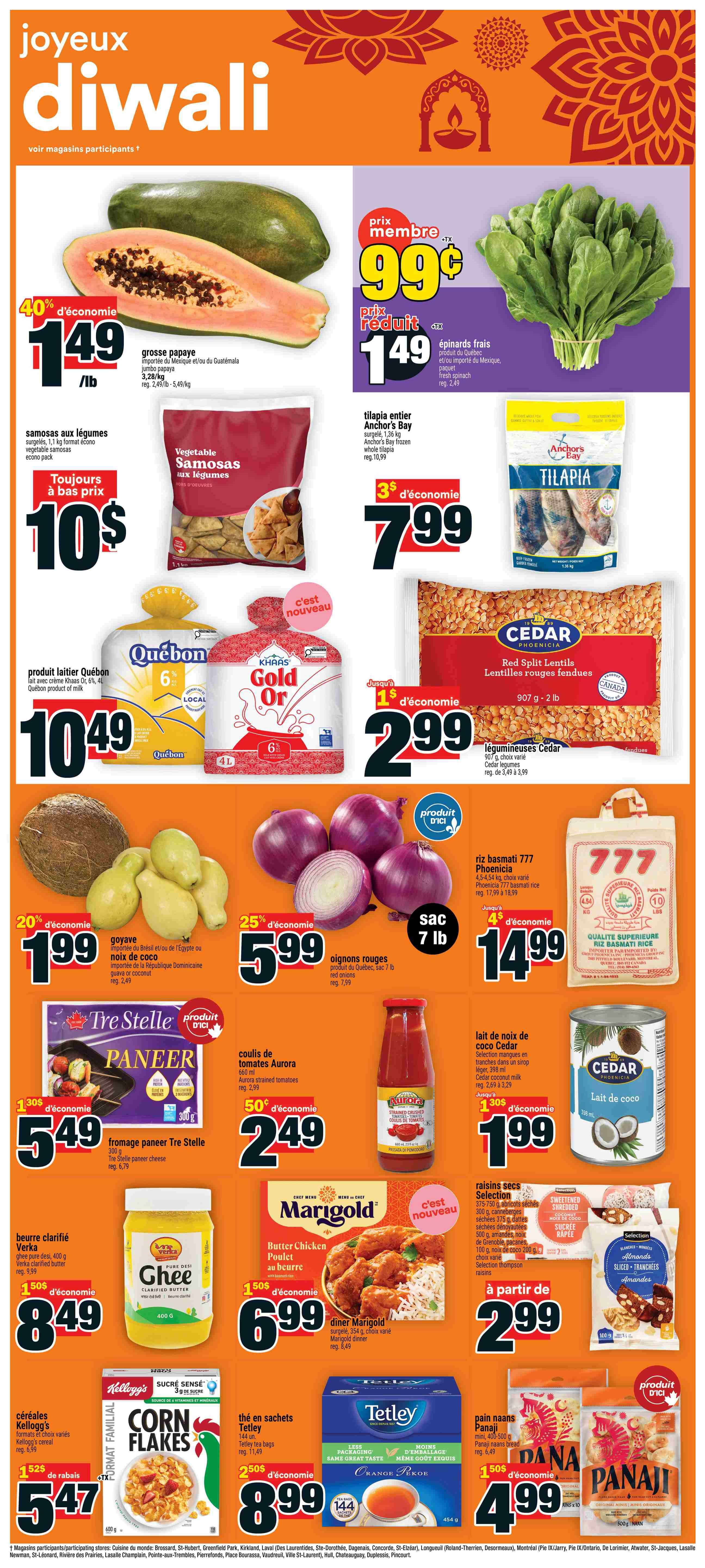 Super C Flyer October 29 to November 4