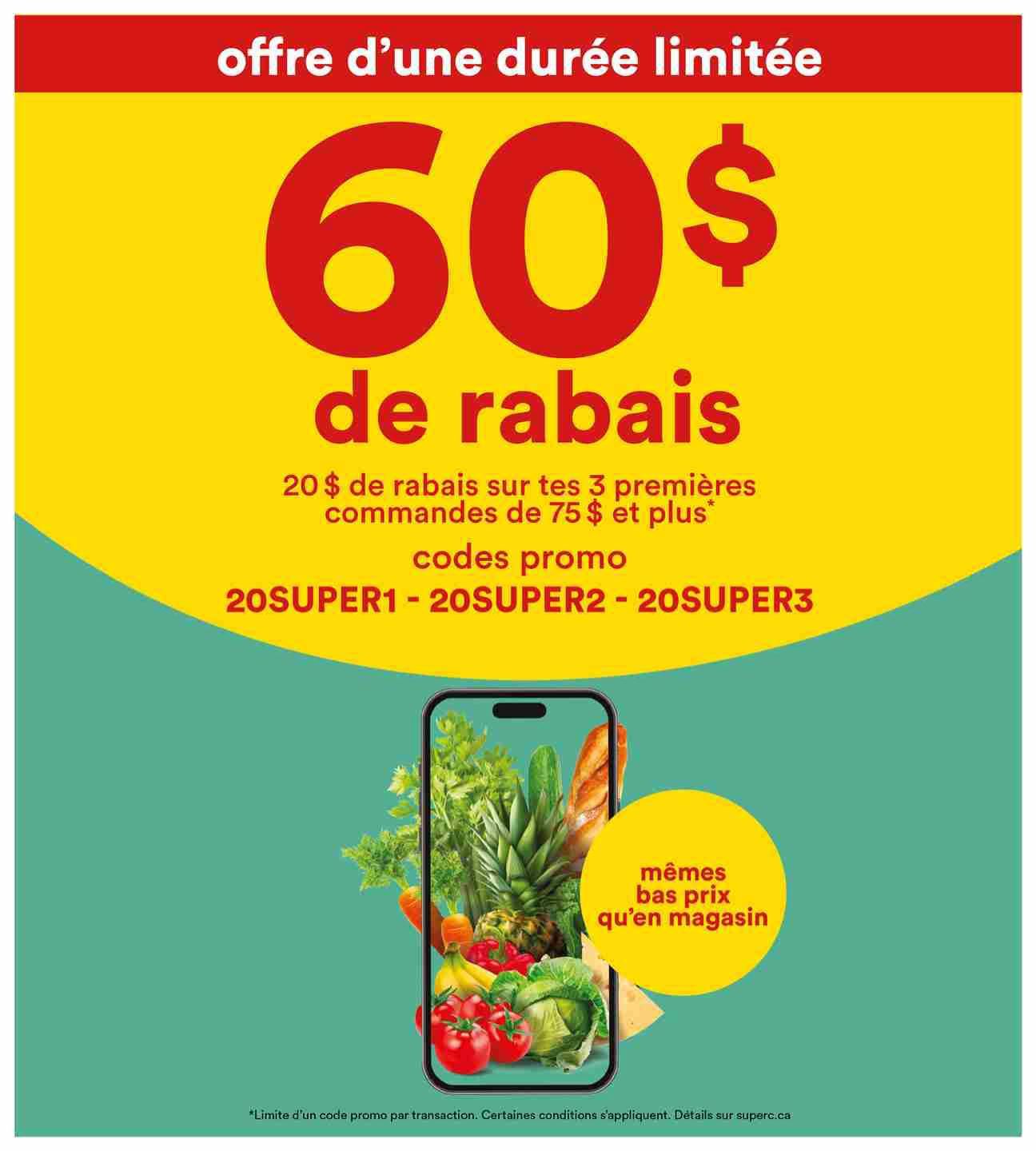 Super C Flyer October 29 to November 4