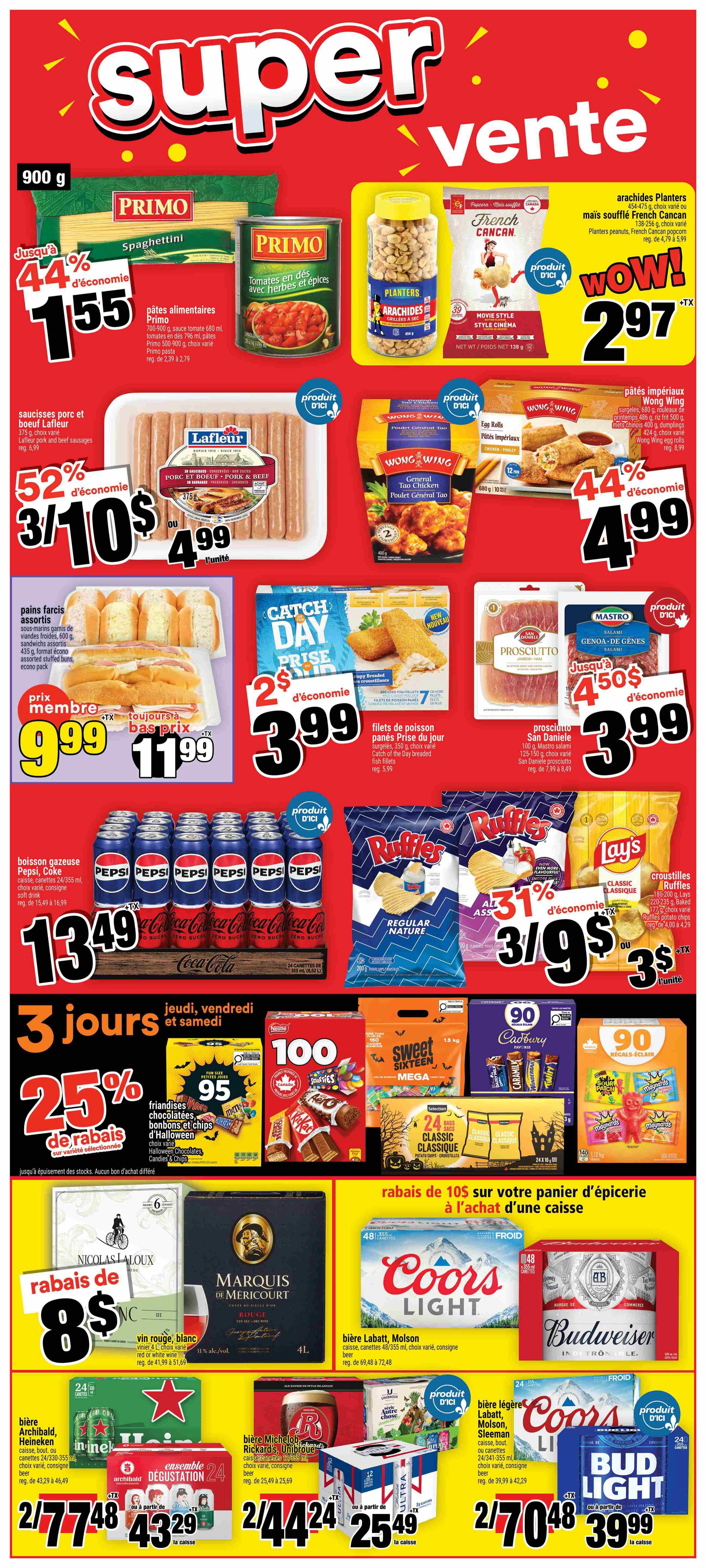 Super C Flyer October 29 to November 4