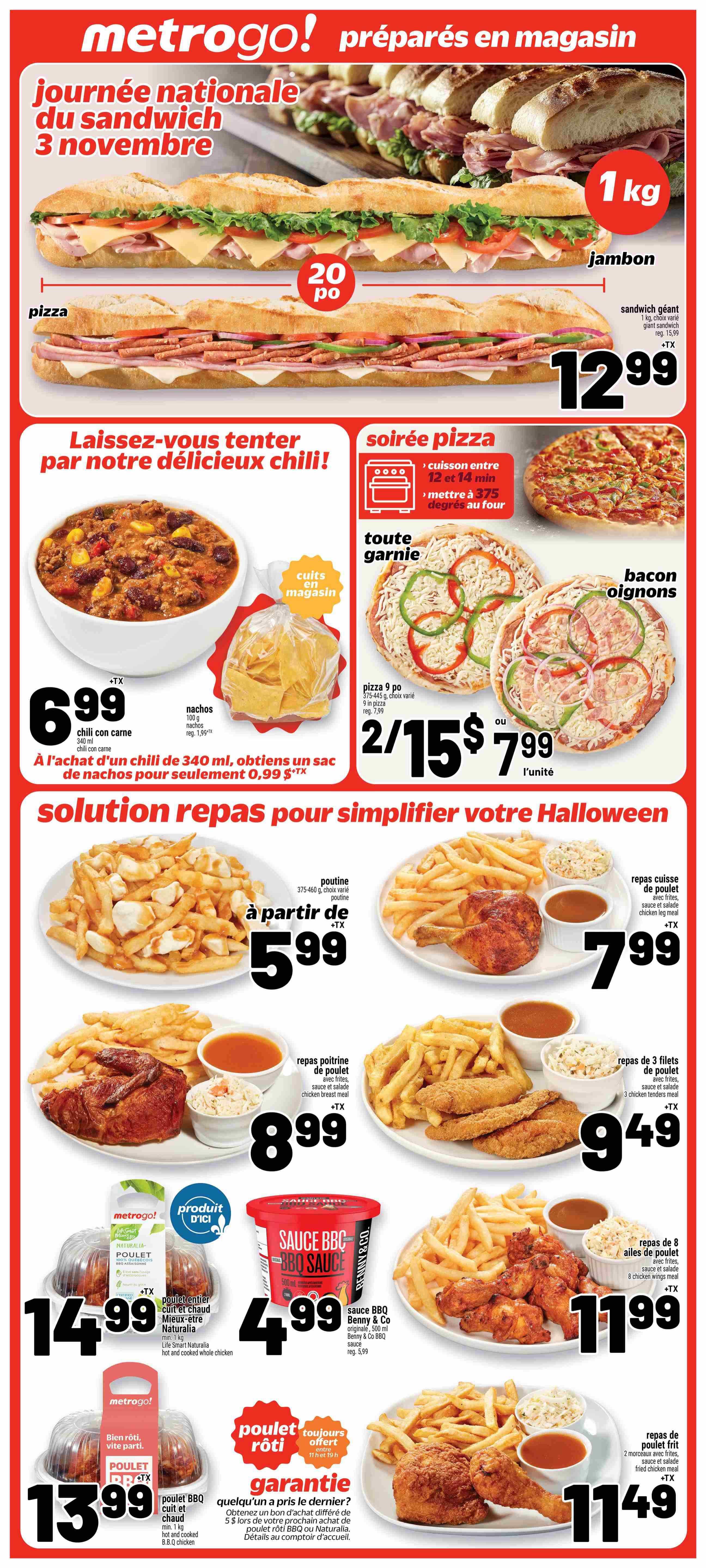 Metro (QC) Flyer October 29 to November 4