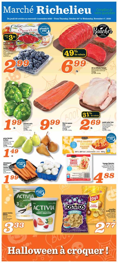 Marche Richelieu Flyer October 29 to November 4
