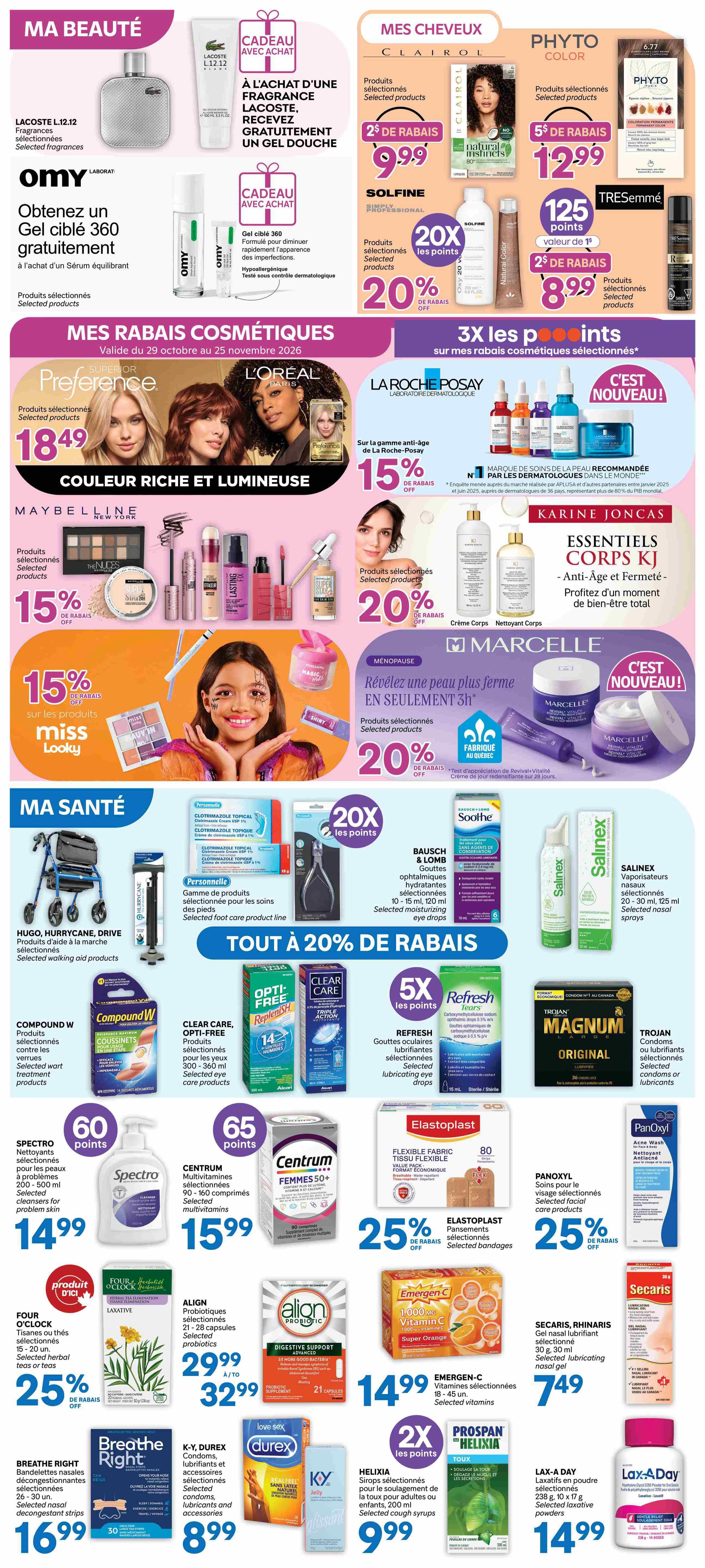 Brunet Flyer October 29 to November 4