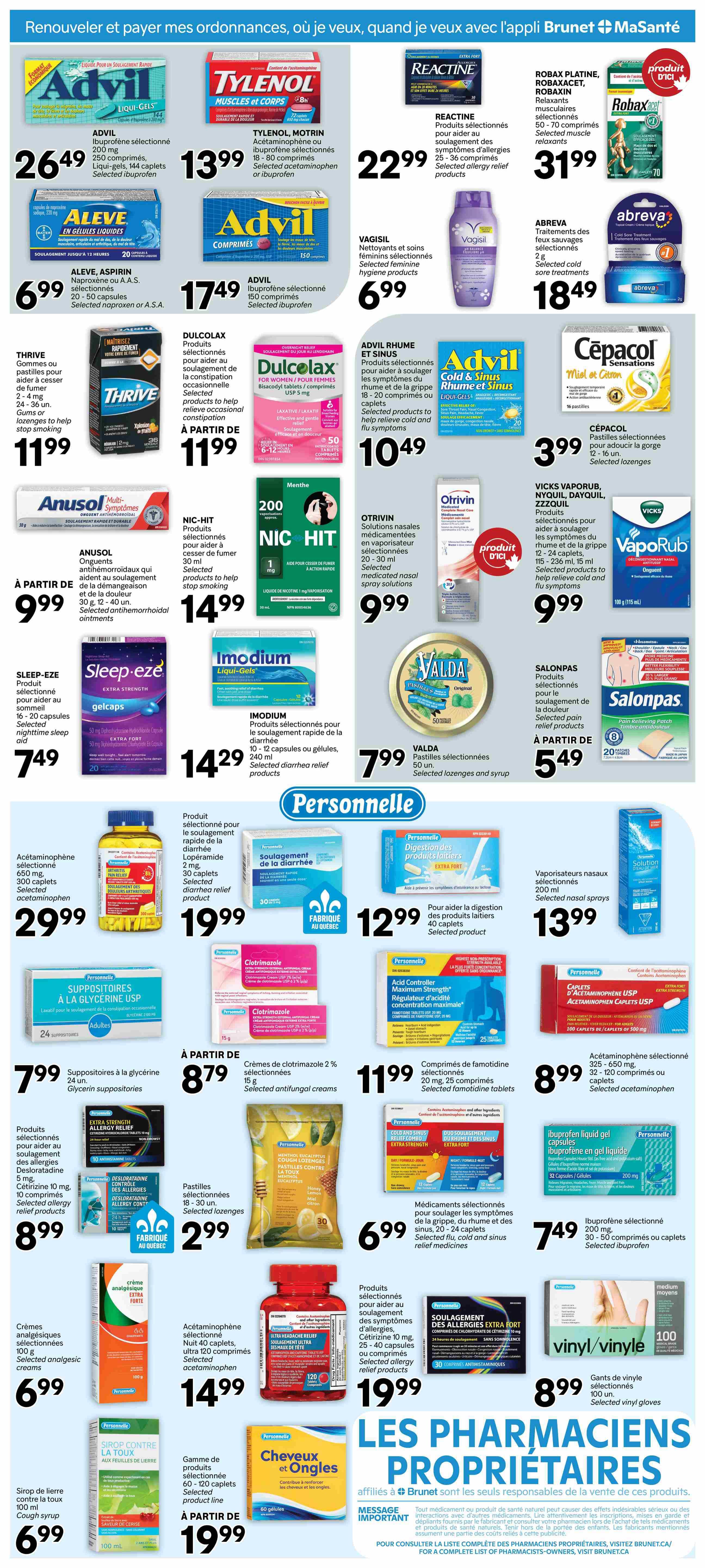 Brunet Flyer October 29 to November 4