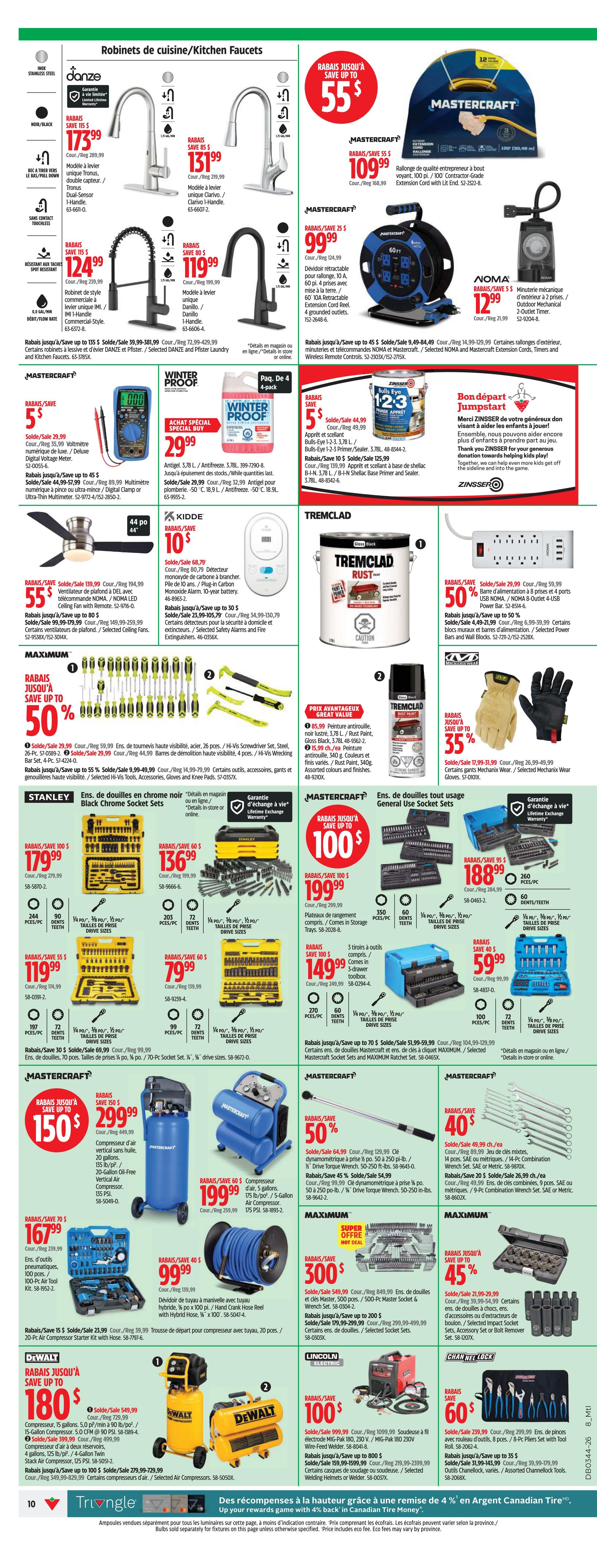 Canadian Tire (QC) Flyer October 29 to November 4