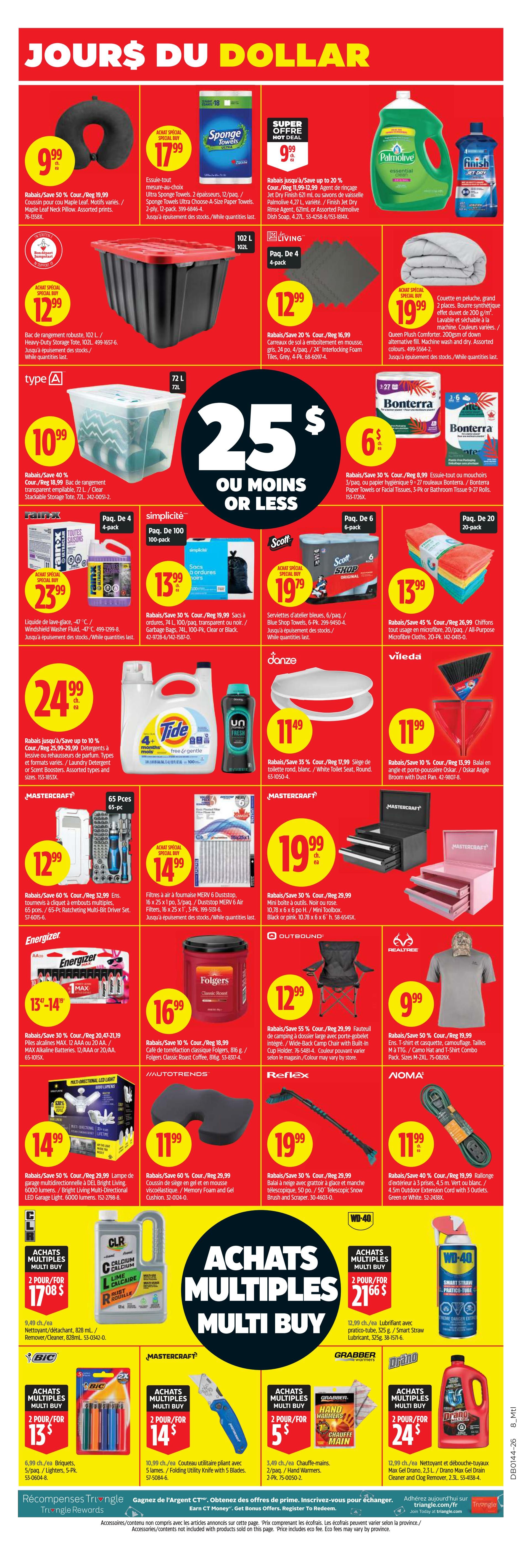 Canadian Tire (QC) Flyer October 29 to November 4