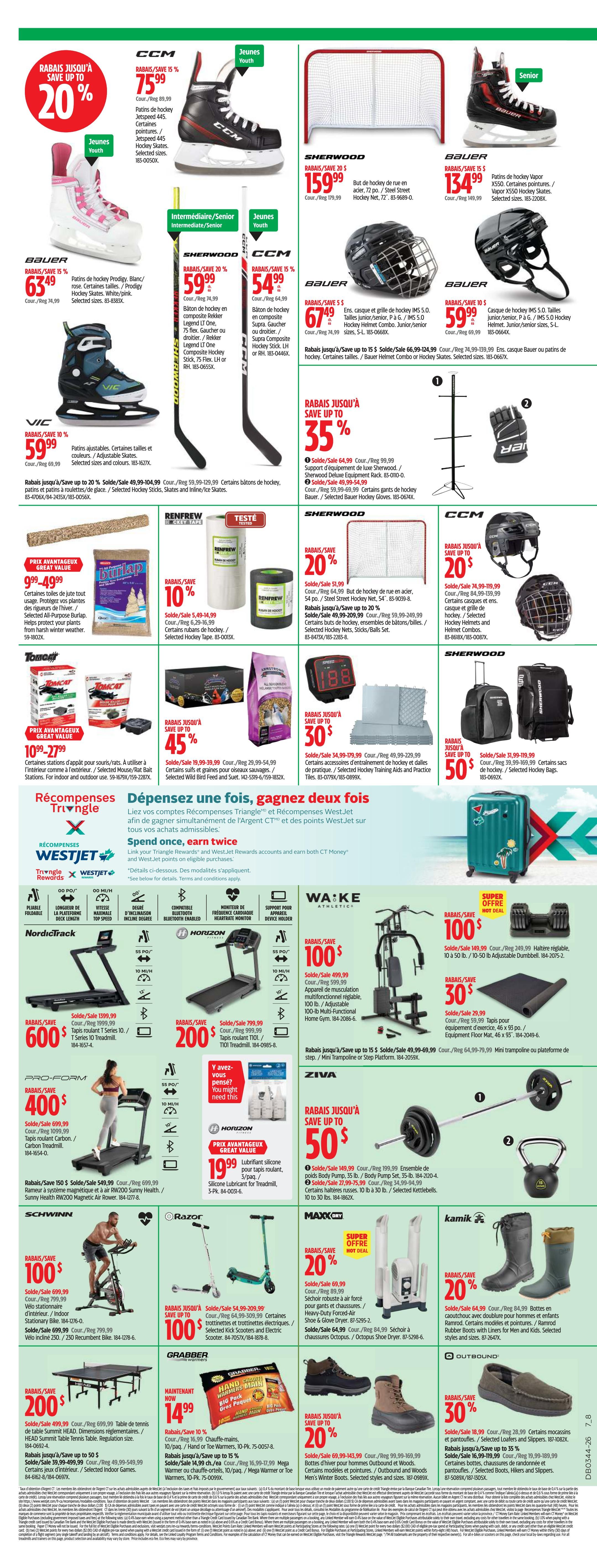 Canadian Tire (QC) Flyer October 29 to November 4