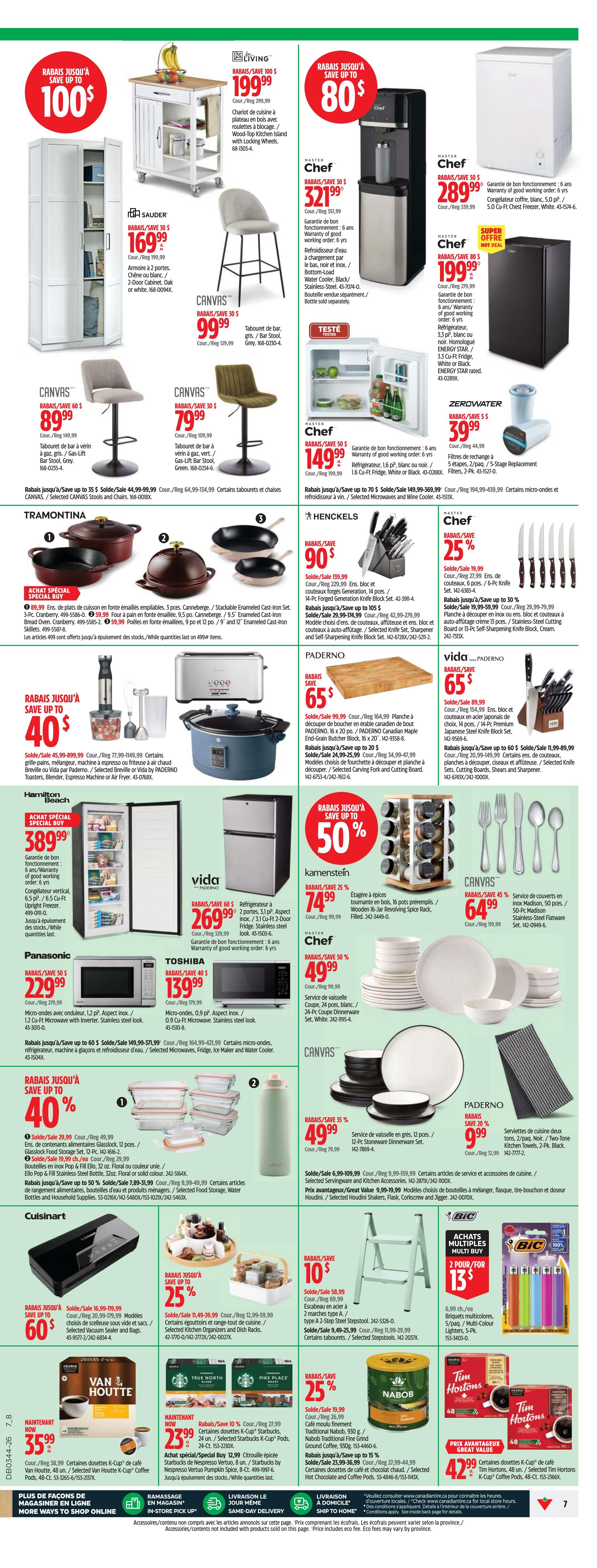 Canadian Tire (QC) Flyer October 29 to November 4