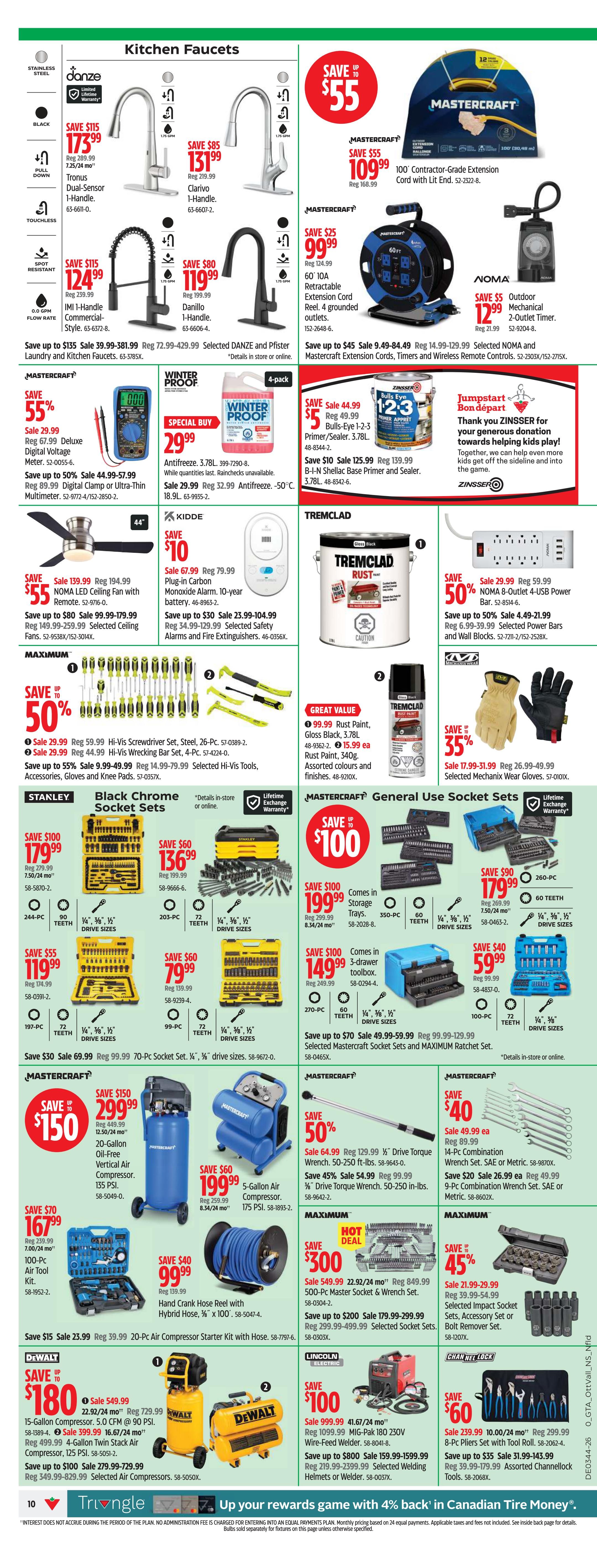 Canadian Tire (Atlantic) Flyer October 29 to November 4
