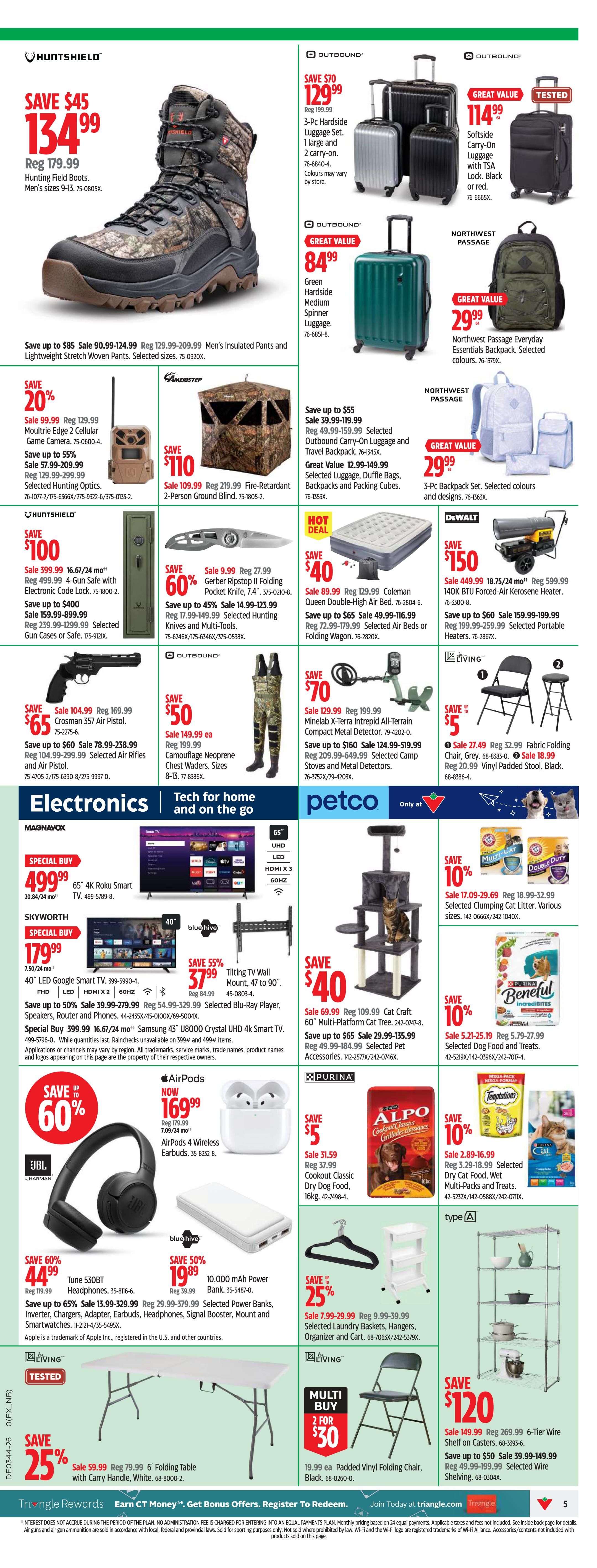 Canadian Tire (Atlantic) Flyer October 29 to November 4