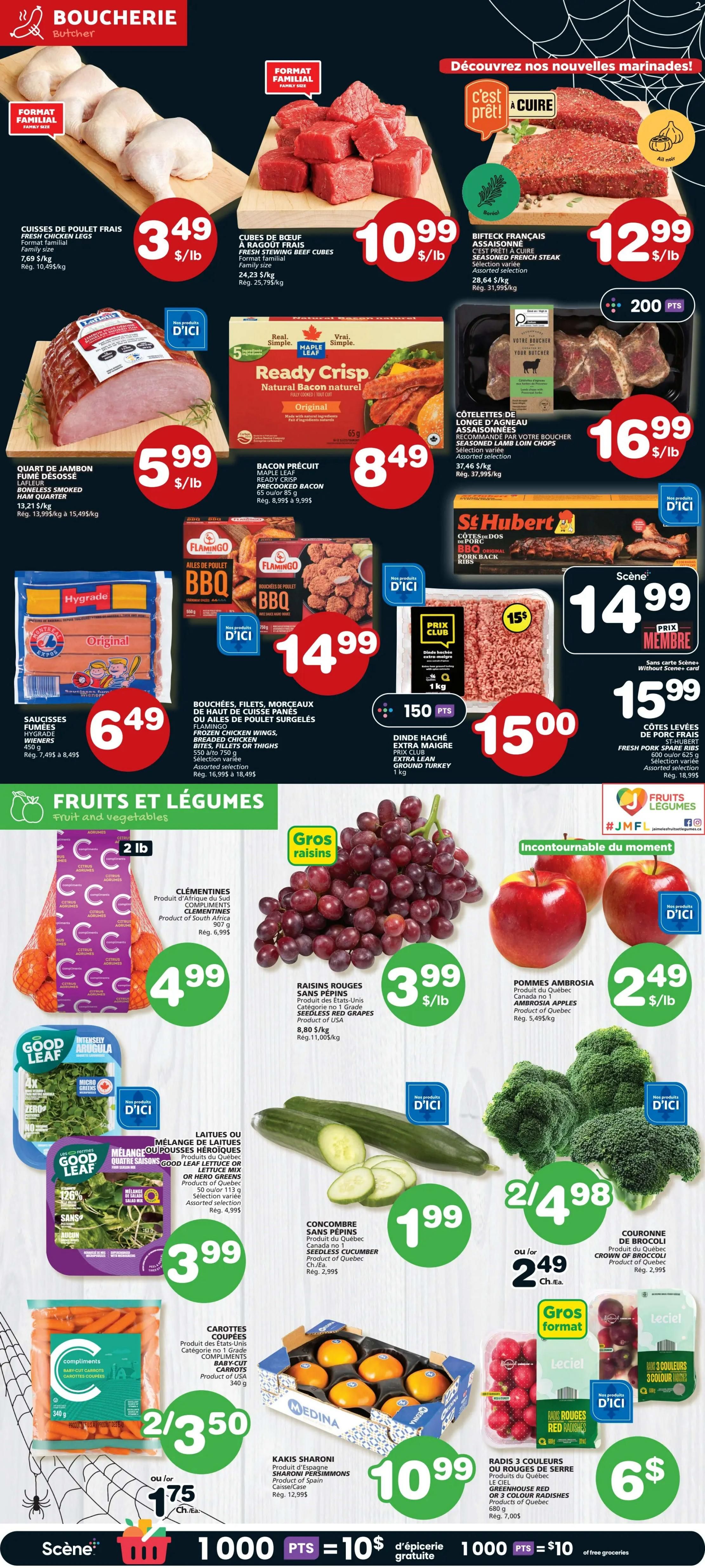 Coop IGA (QC) Flyer October 29 to November 4