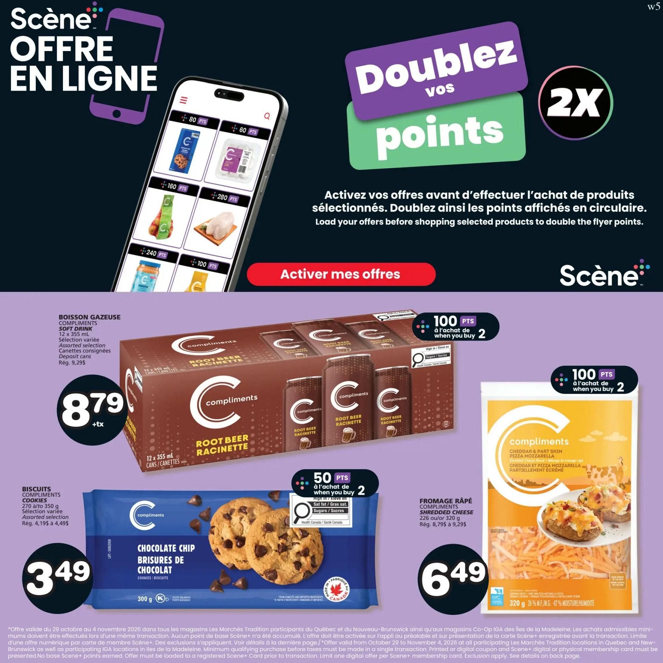Coop IGA (QC) Flyer October 29 to November 4